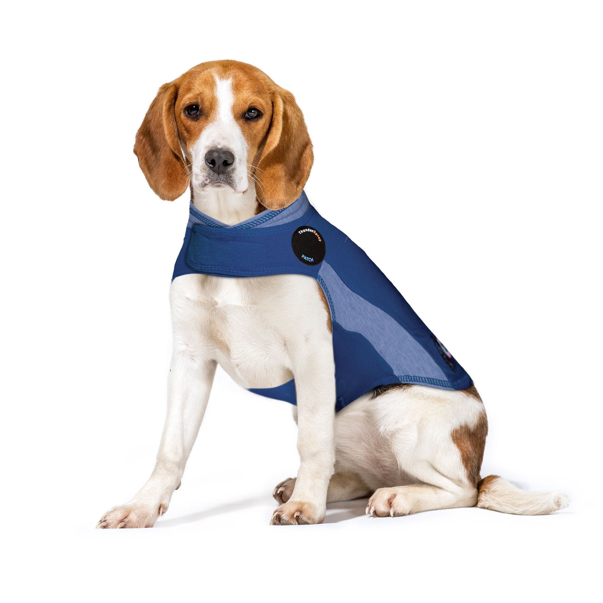 ThunderShirt for Dogs, Medium, Blue Polo - Dog Anxiety Relief Calming Vest