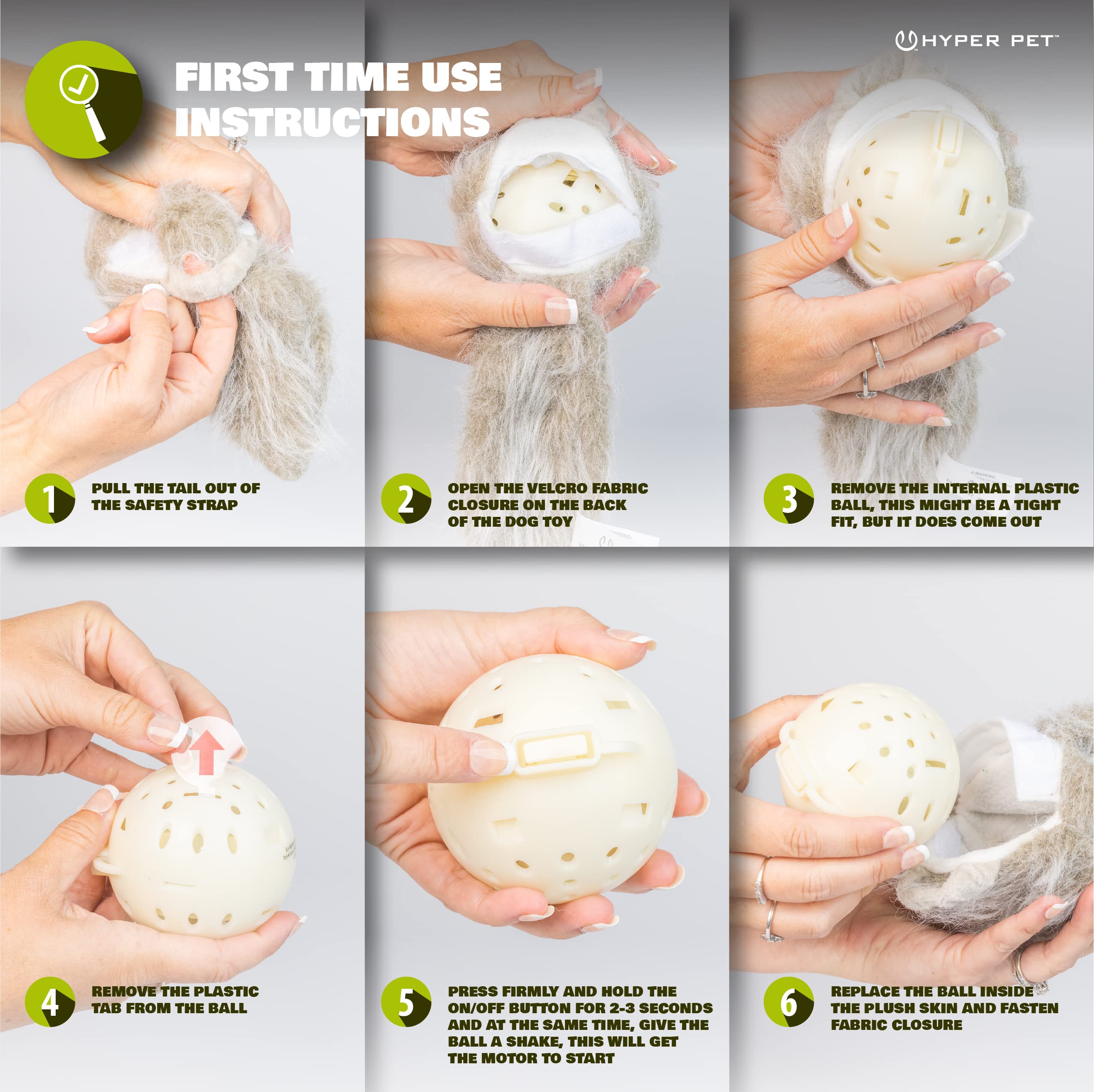 Hyper Pet Doggie Pal Crab Interactive Dog Toys (Unique Dog Toy That Wiggles, Vibrates And Barks   Plush Dog Toys For Boredom And