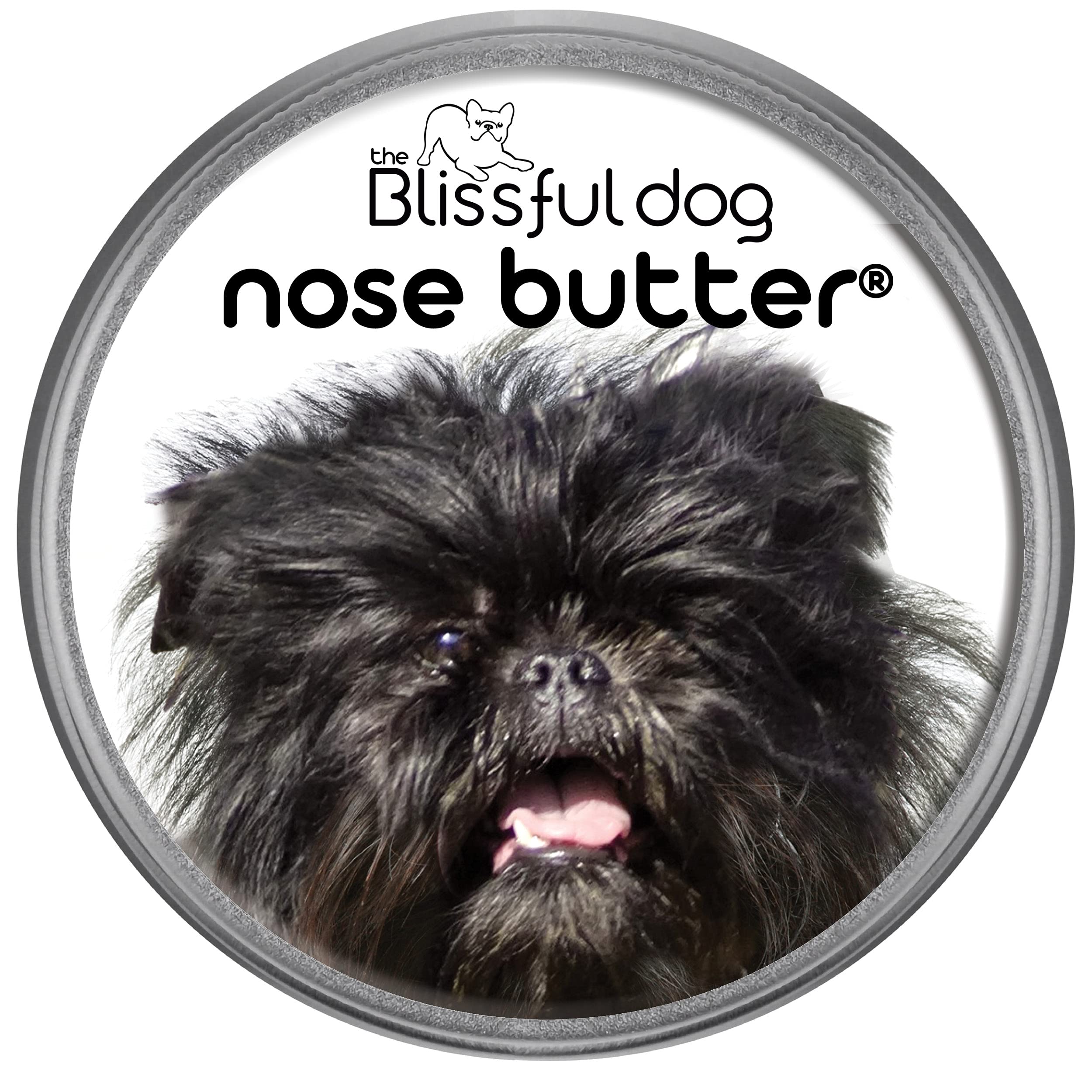 The Blissful Dog Affenpinscher Unscented Nose Butter - Dog Nose Butter, 8 Ounce