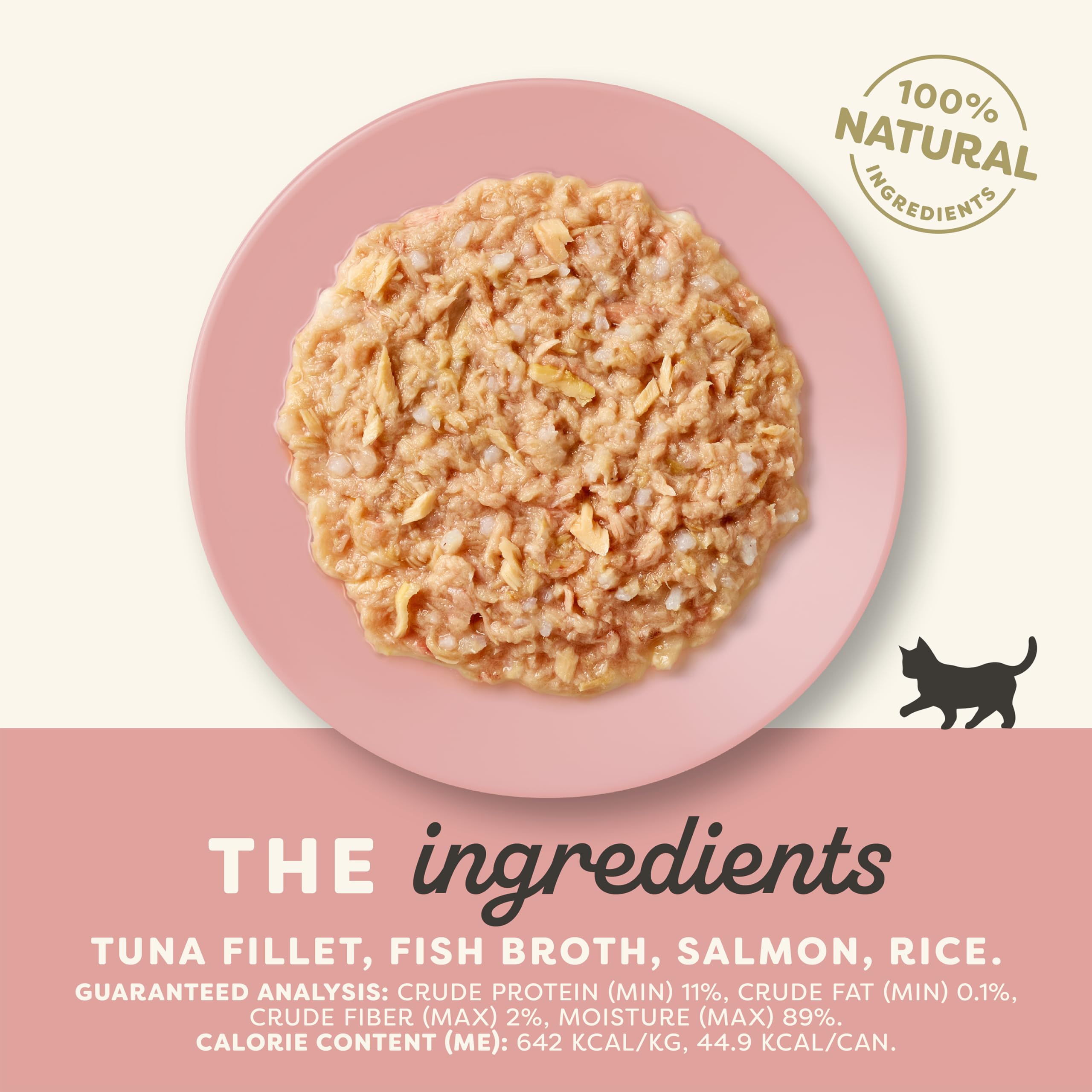 Applaws Natural Wet Kitten Food, Limited and Natural Ingredients, High Protein with No Artificial Additives, Tuna Fillet & Salmo