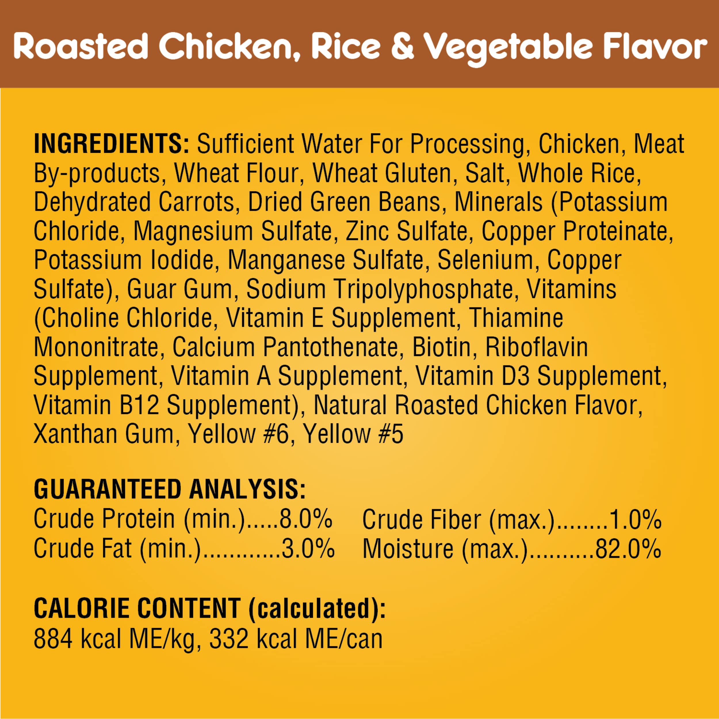 PEDIGREE CHOICE CUTS IN GRAVY Adult Canned Soft Wet Dog Food Variety Pack, Prime Rib, Rice & Vegetable Flavor and Roasted Chicke