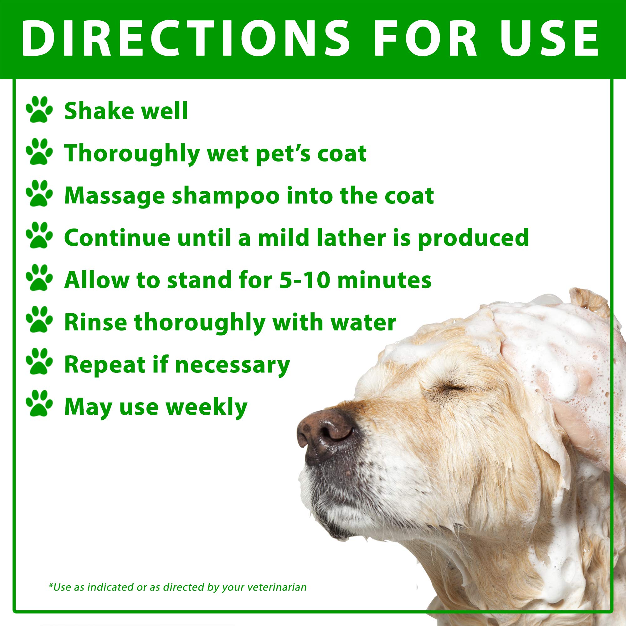 Vetoquinol Bpo-3 Shampoo For Dogs, Cats & Horses (3% Benzoyl Peroxide) - 128Oz - Deep Cleaning, Medicated Shampoo Opens & Flushe