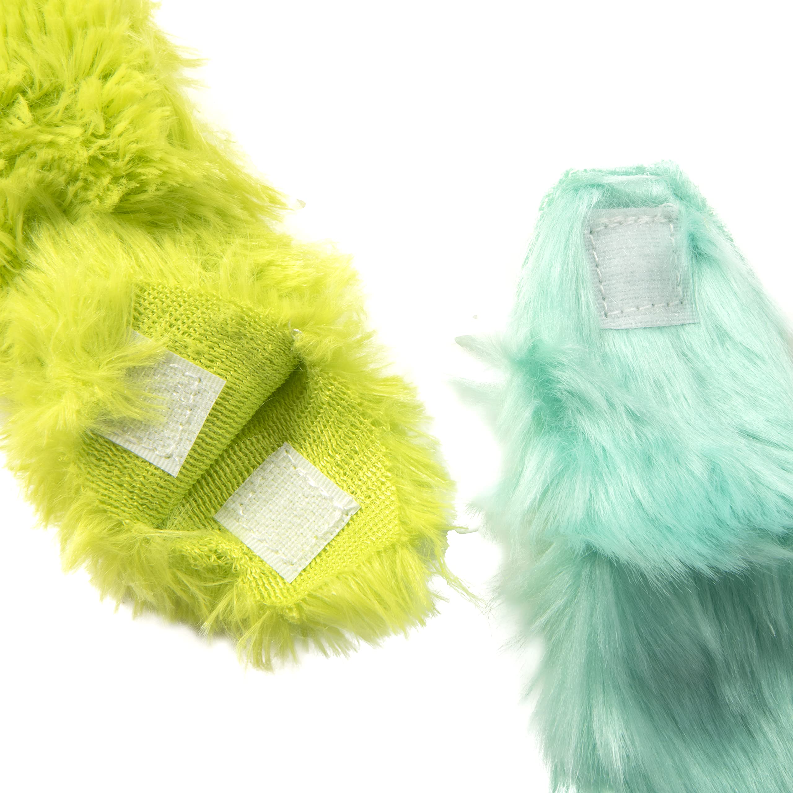 Smartykat Crazy Catch 3-Part Breakaway Wand Cat Toy - Green/Yellow/Gray, One Size