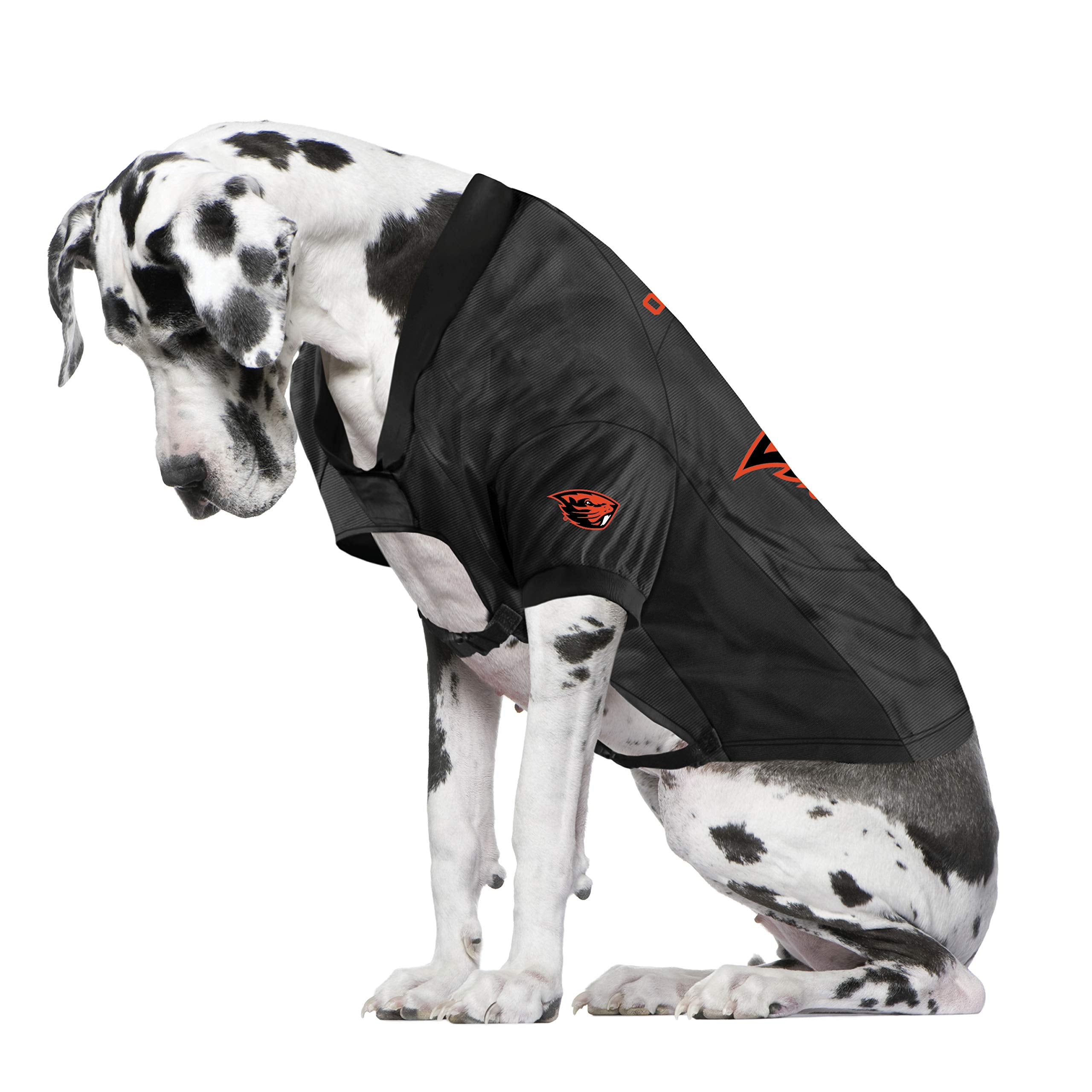 Oregon State Beavers Pet Jersey Stretch Size Big Dog - Special Order