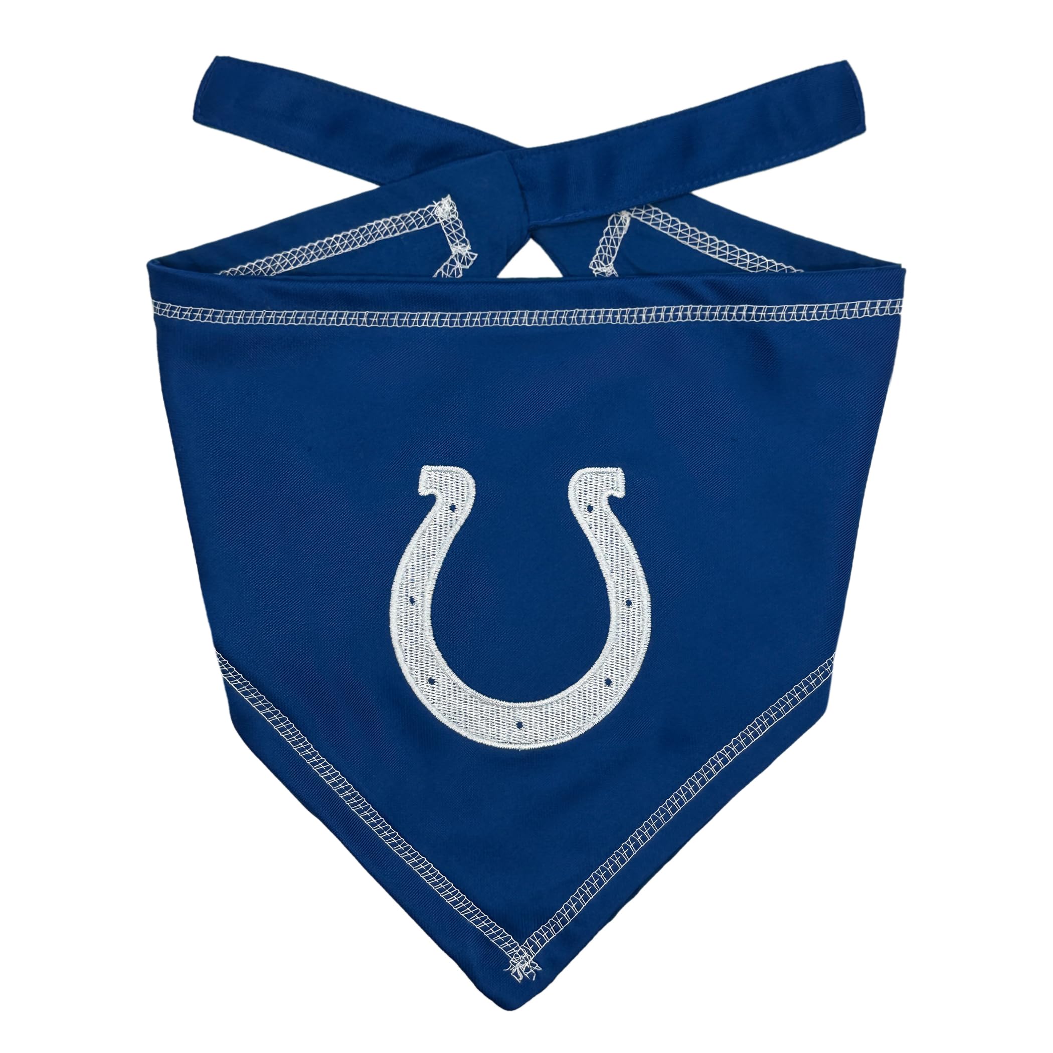 Pets First Nfl Indianapolis Colts Tie Bandana, Large/X-Large. Dog Bandana Scarf Bib For Pet Cat Dog. The Ultimate Game-Day, Part