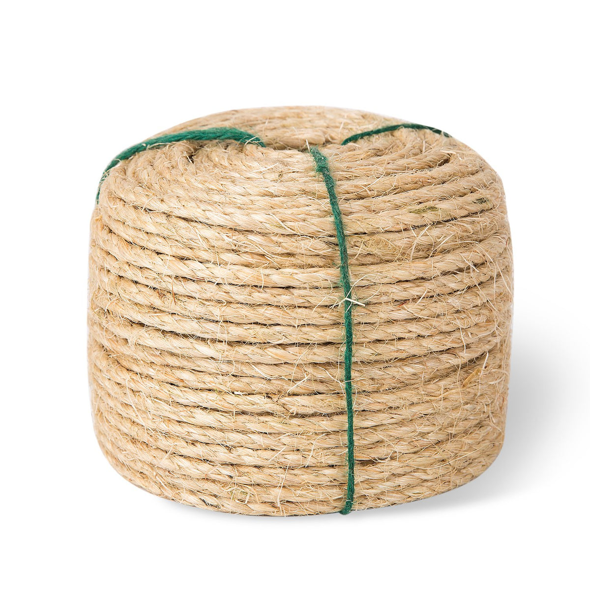 Yangbaga Sisal Rope For Cats - 1/4 Inch - Natural Fiber And Color 33Ft