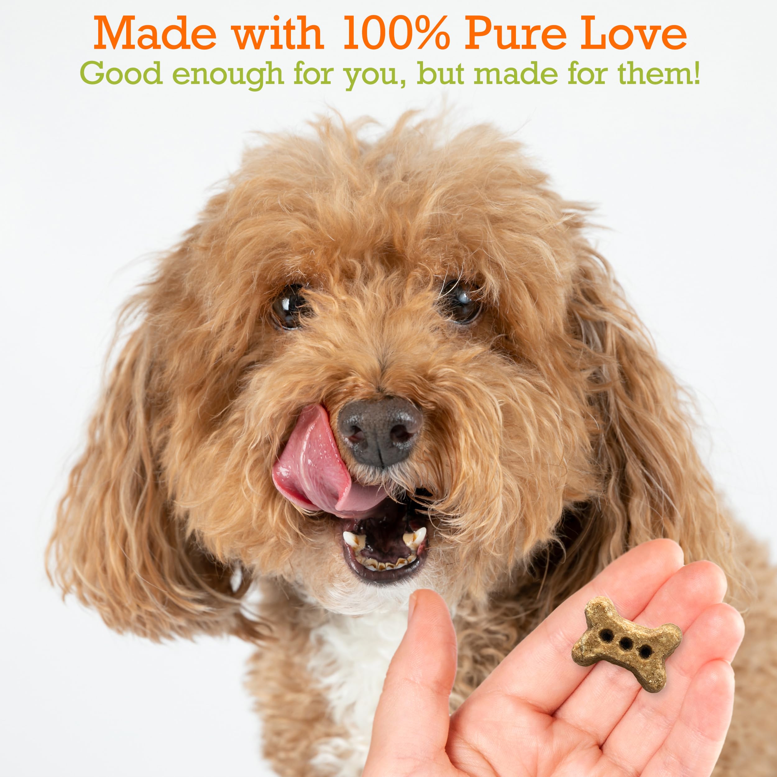 Rileys Tasty Apple Dog Biscuits - Crunchy Dog Treats for Small Dogs - Apple Treats for Dogs - (5oz, Small)