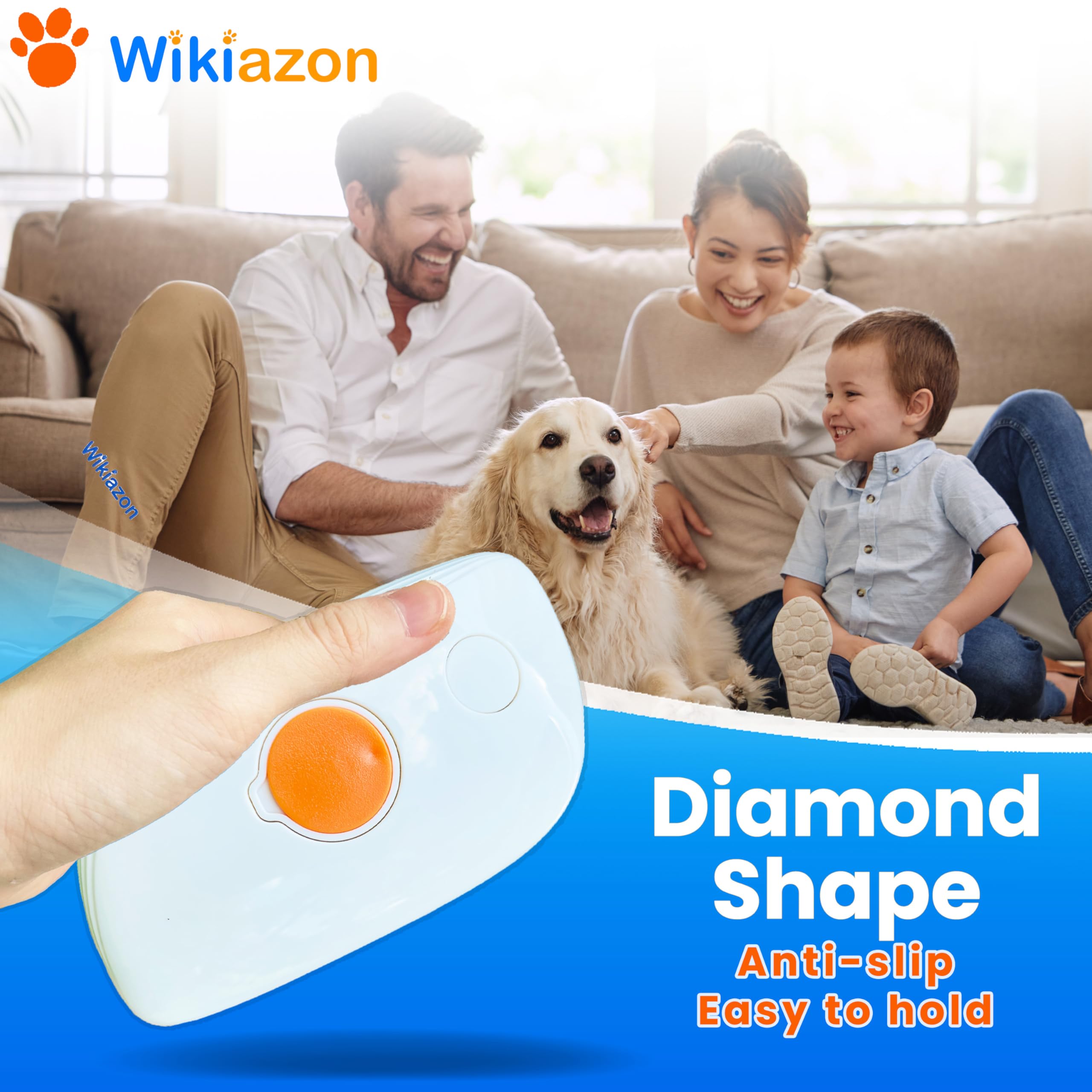 Wikiazon 4 In 1 Cat Steam Brush, Anti Static Shedding Spray Comb, Hair Removal, Mist Indoor Steamy Grooming Brush For Dog, Water