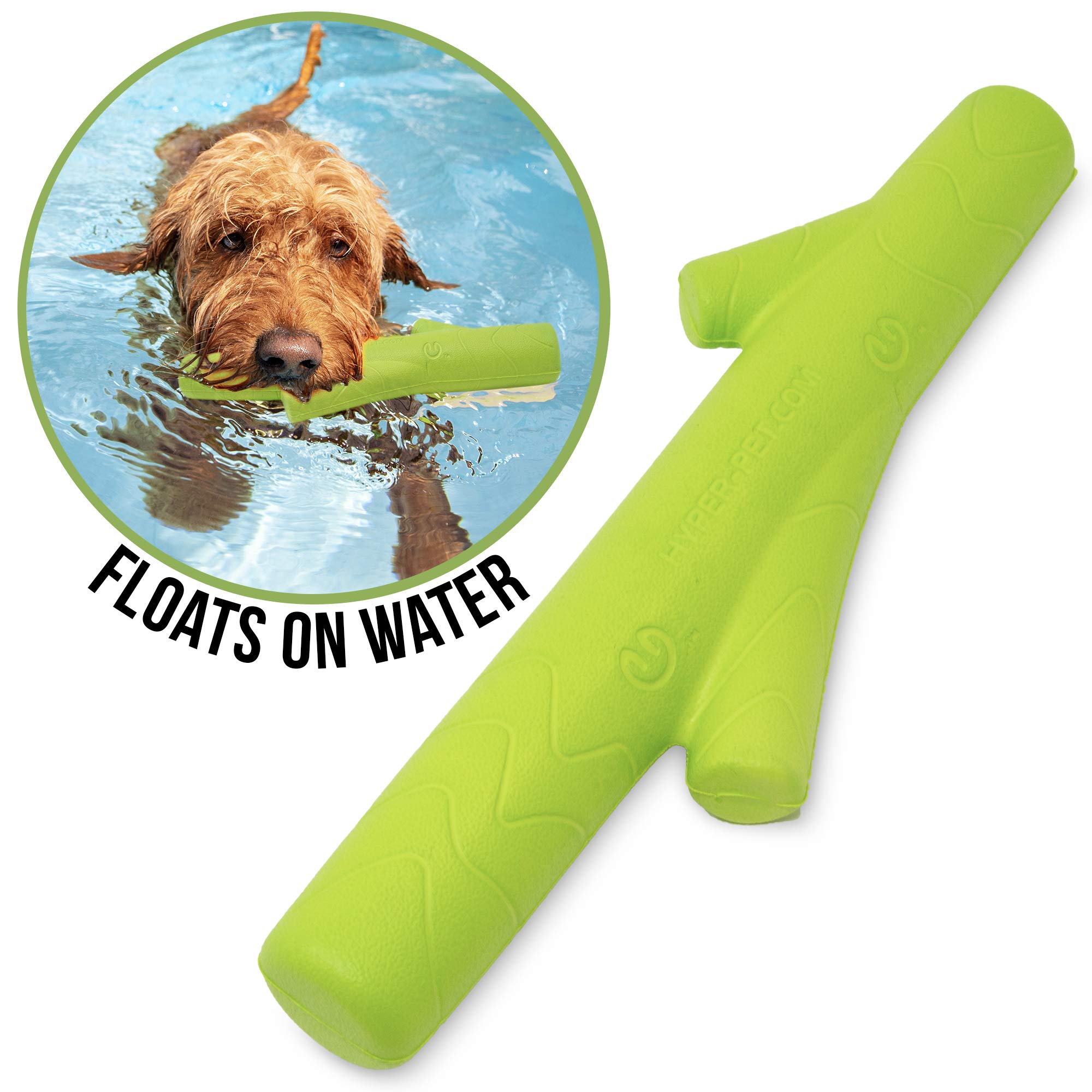 Hyper Pet Fetching Dog Toys - Throwing Stick Dog Toy Made With Eva Foam - Easy To Clean & Floats On Water
