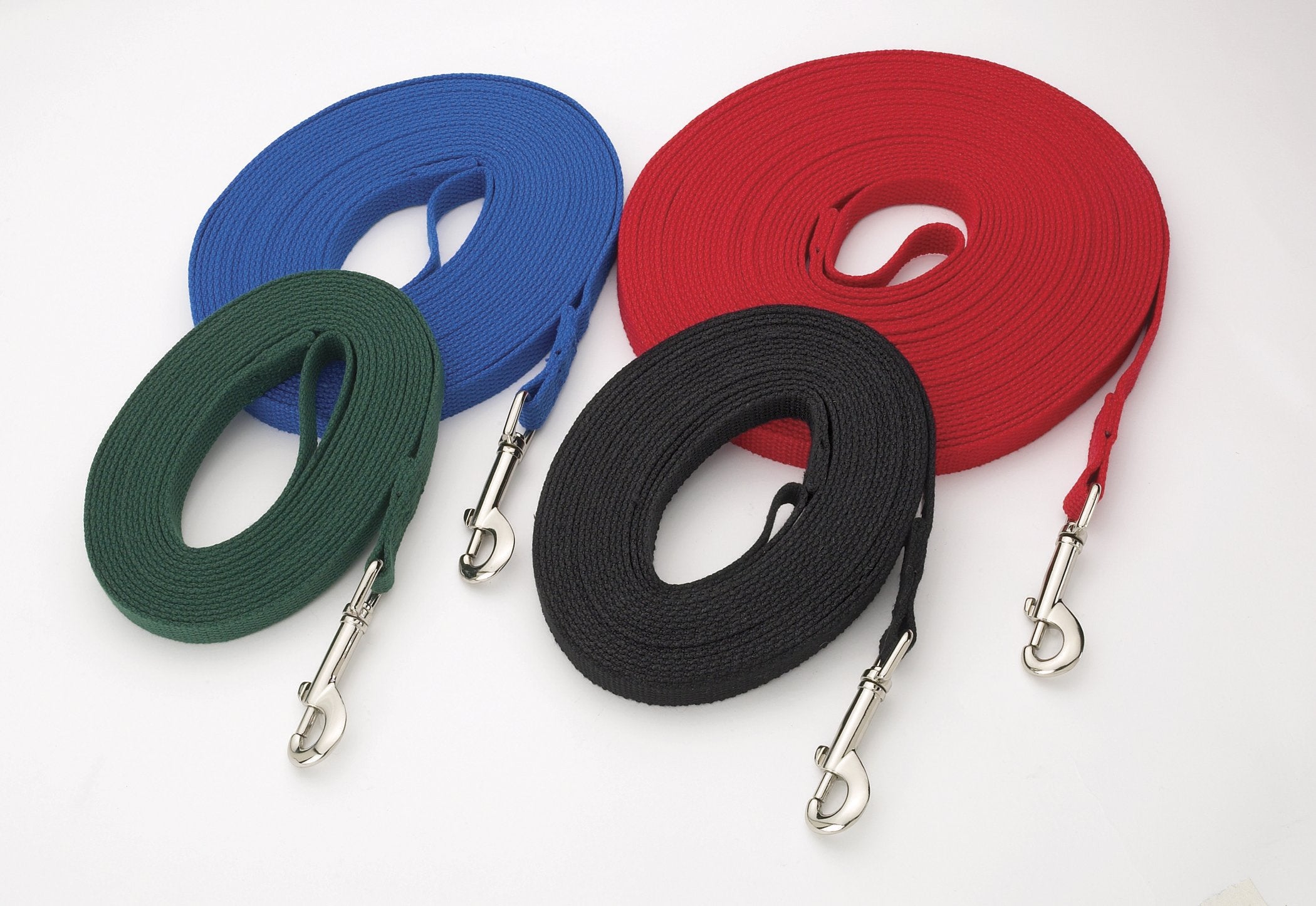 Guardian Gear Cotton Web Dog Training Lead 50'X5/8', Black