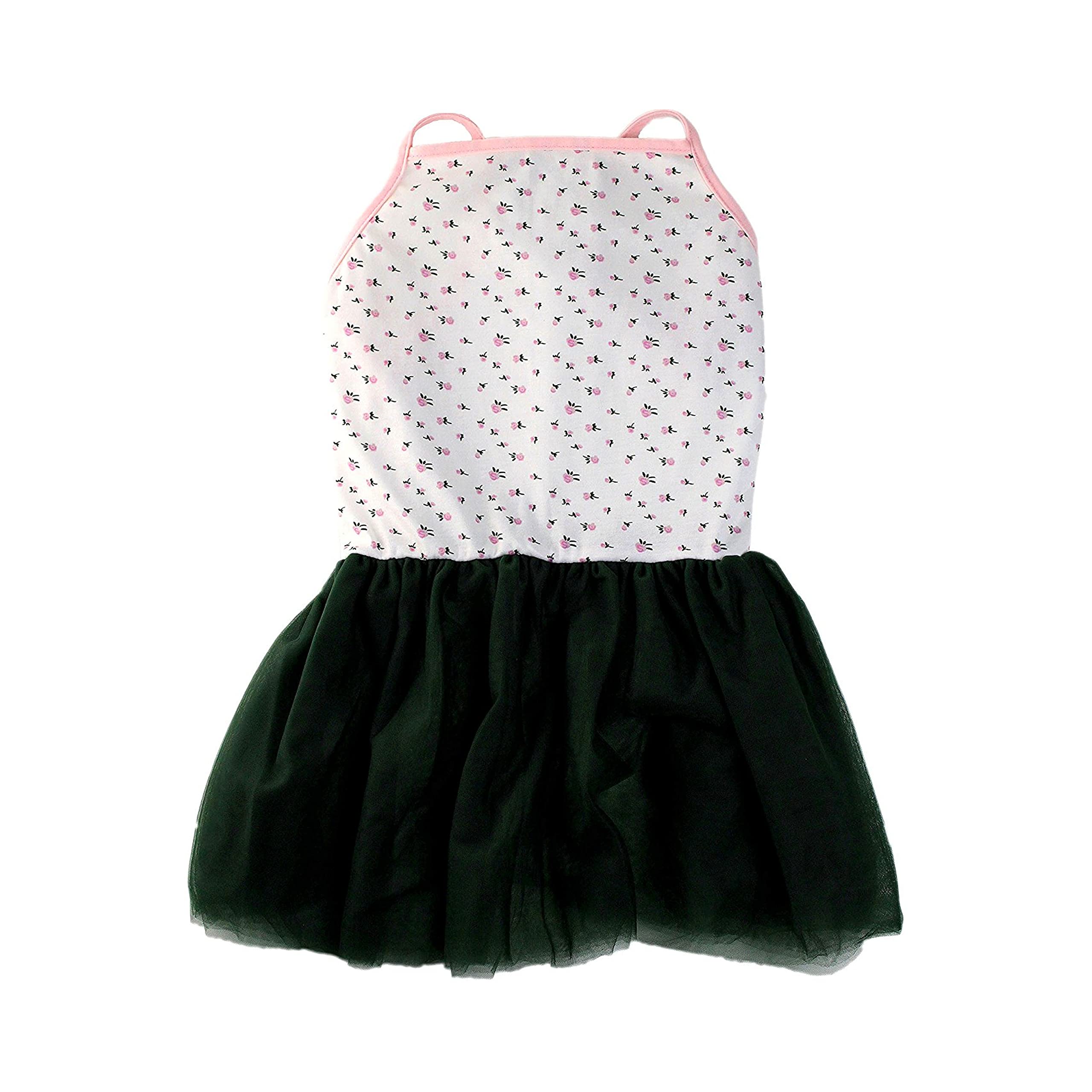 Midlee Pink Rose Tutu Large Easter Dog Dress (X-Large)