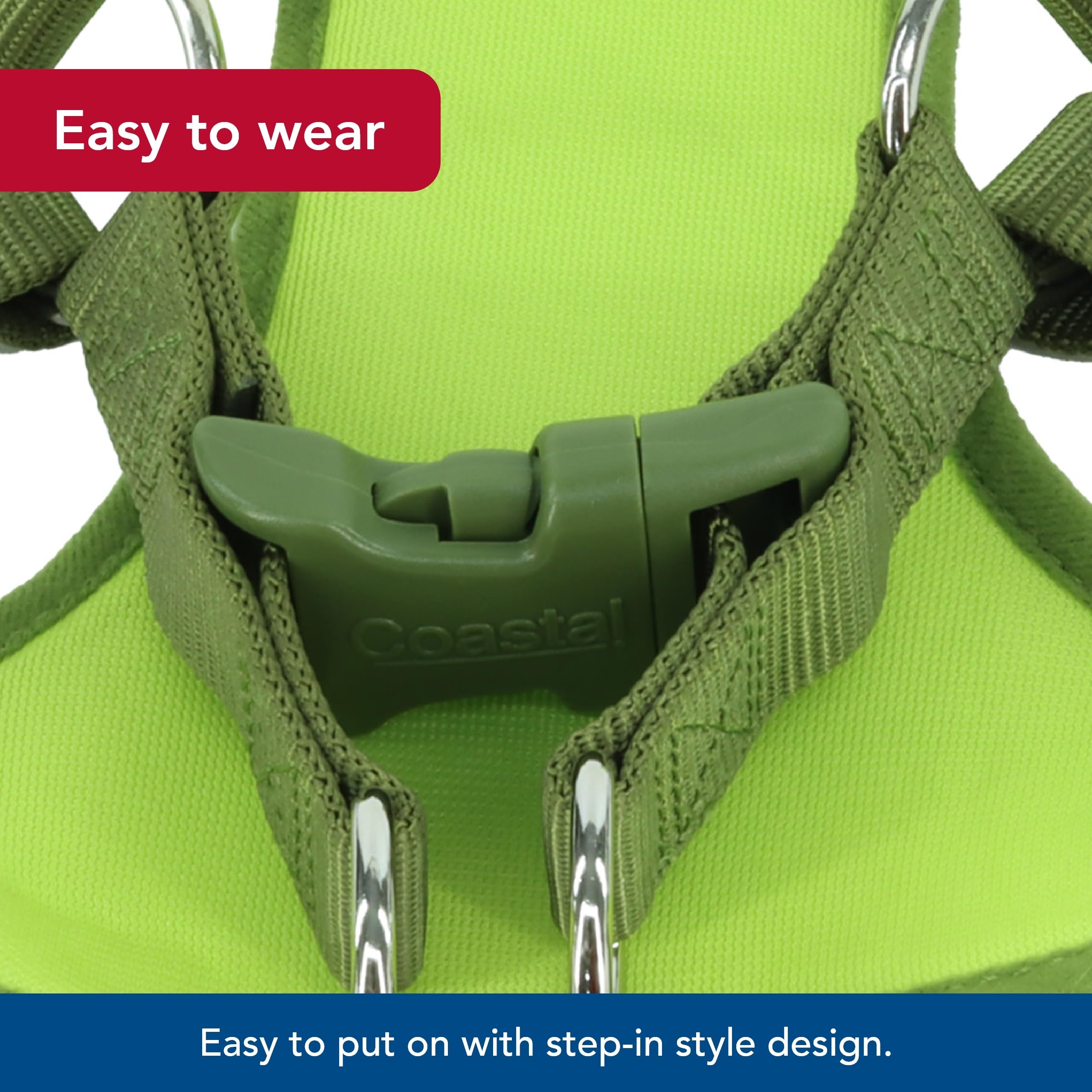 6483 Comfort Harness Xs - Tone On Tone Green