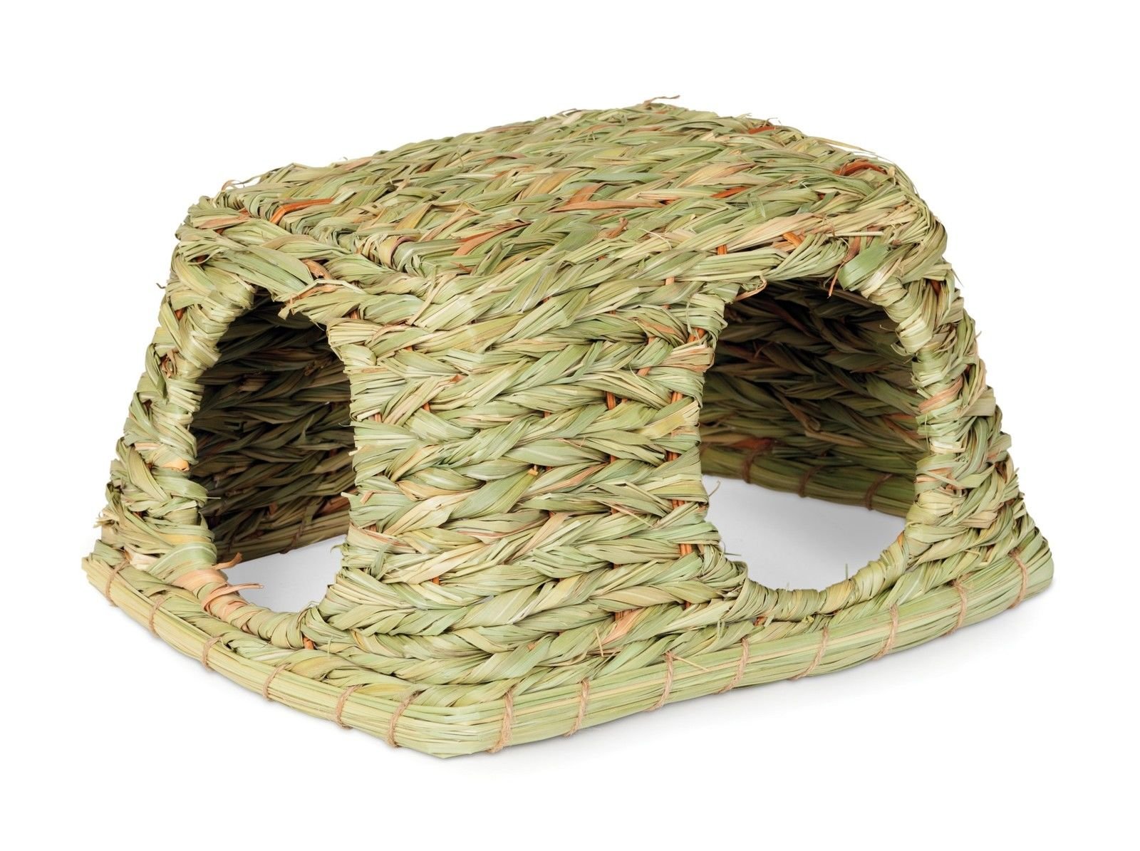 Prevue Hendryx 1097 Nature's Hideaway Grass Hut Toy, Medium, 11 x 9 x 6