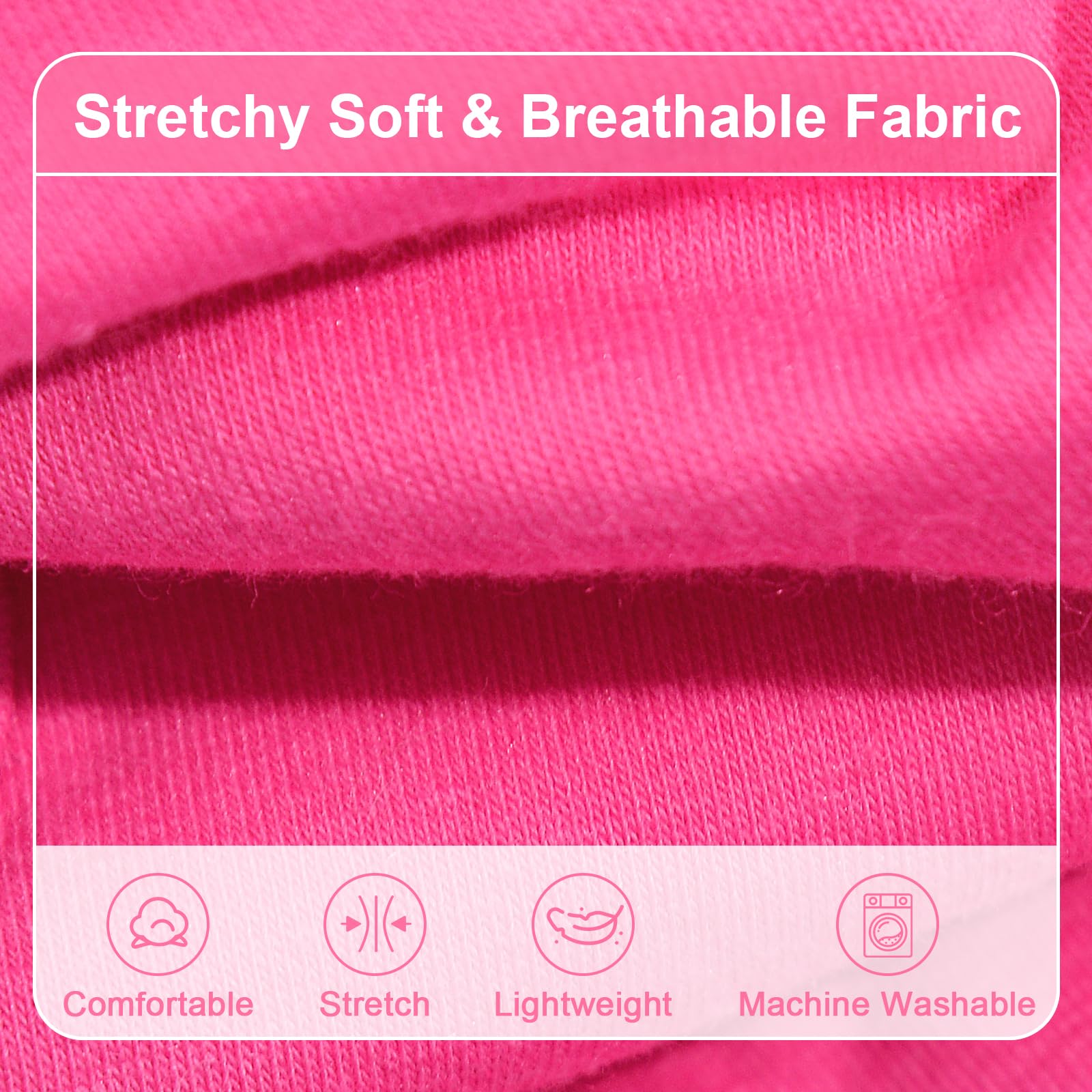 Dog Dress, Pet Clothes For Small Dogs Girl Cute I Love My Mom/Dad Pink Puppy Dresses Breathable Pet Spring Summer Clothes Puppy