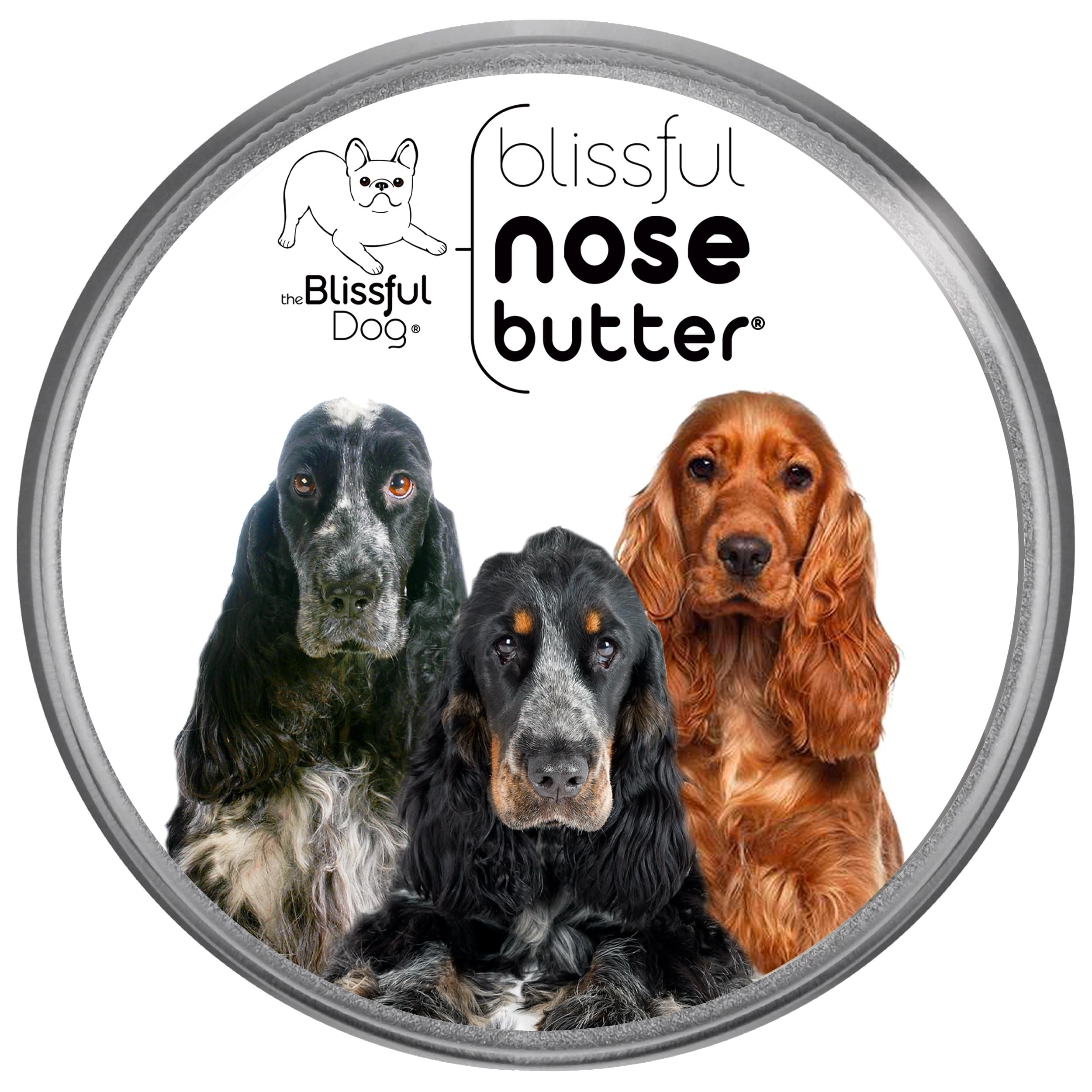The Blissful Dog English Cocker Spaniel Unscented Nose Butter - Dog Nose Butter, 8-Ounce