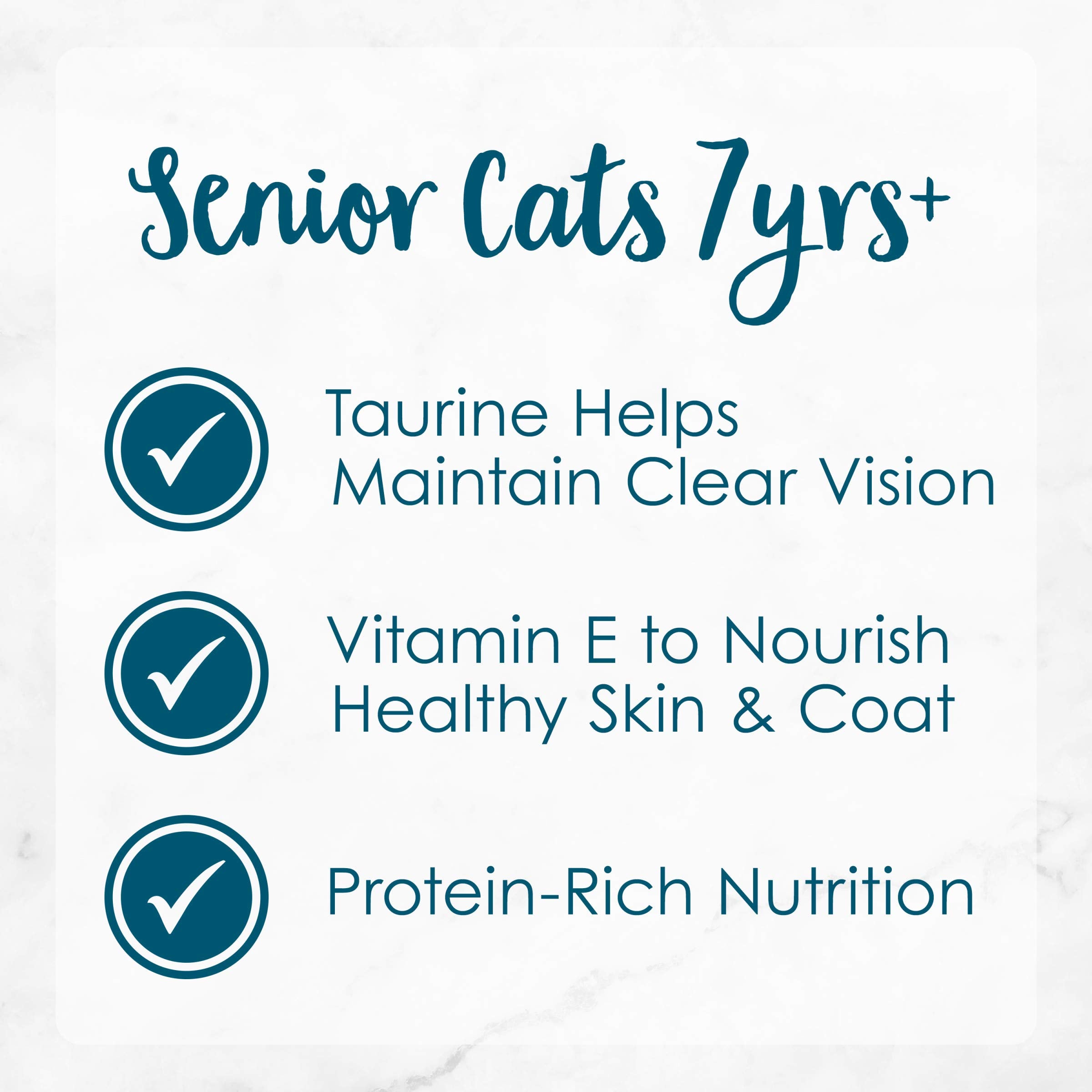 Purina Fancy Feast Senior Wet Cat Food 7 Years Plus Tuna Feast In Gravy Minced - (Pack of 24) 3 oz. Cans