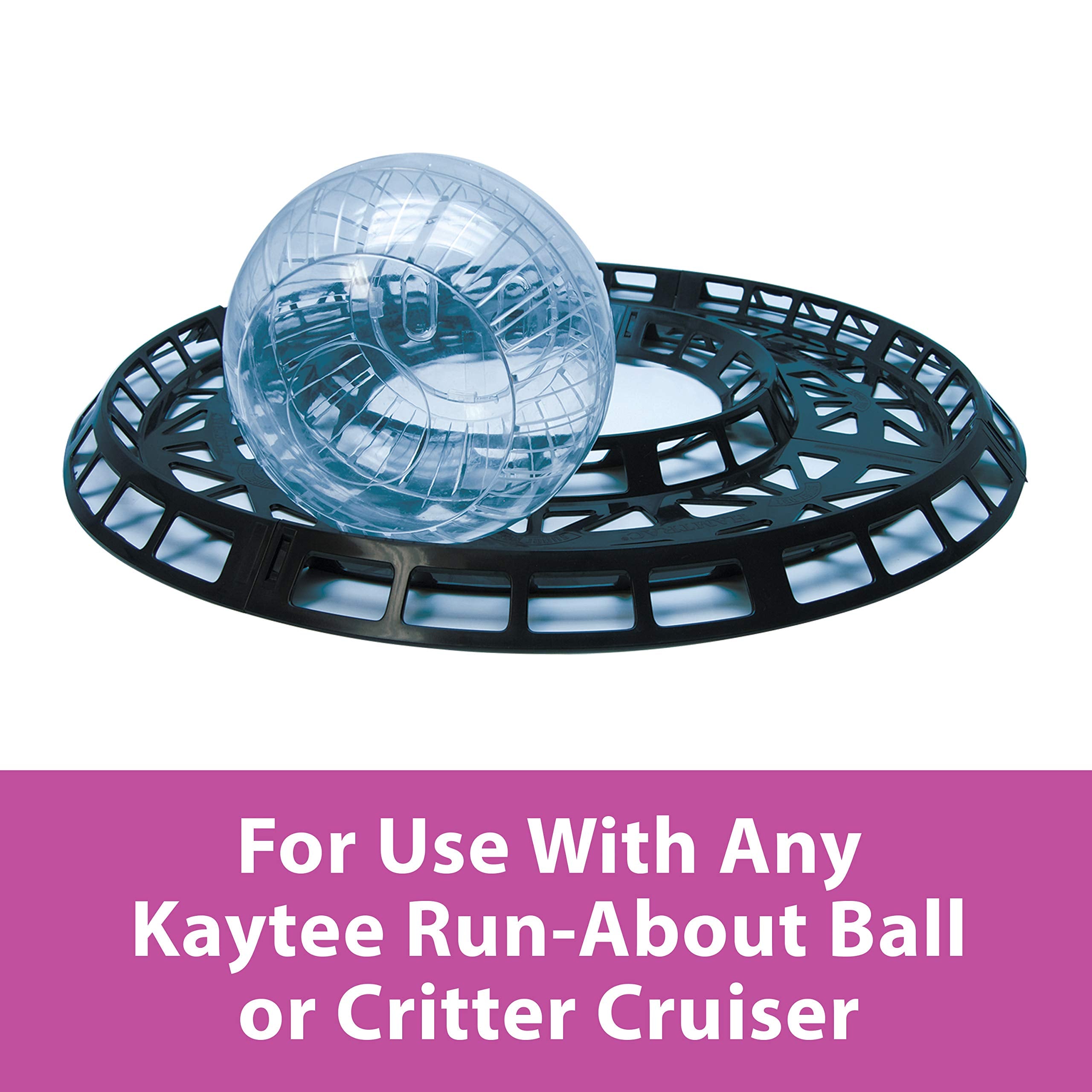 Kaytee Hamtrack Exercise Loop For Exercise Balls & Critter Cruiser Car (Includes 4 Curved Sections)
