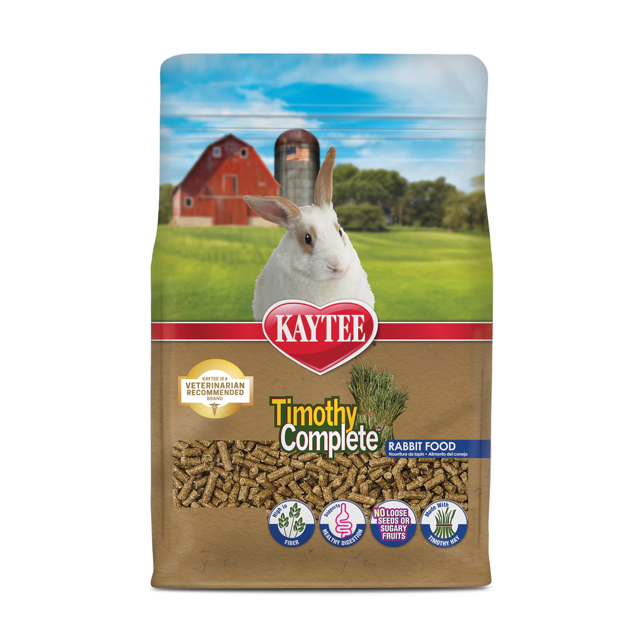 Kaytee Timothy Complete Rabbit Food 4.5 lb