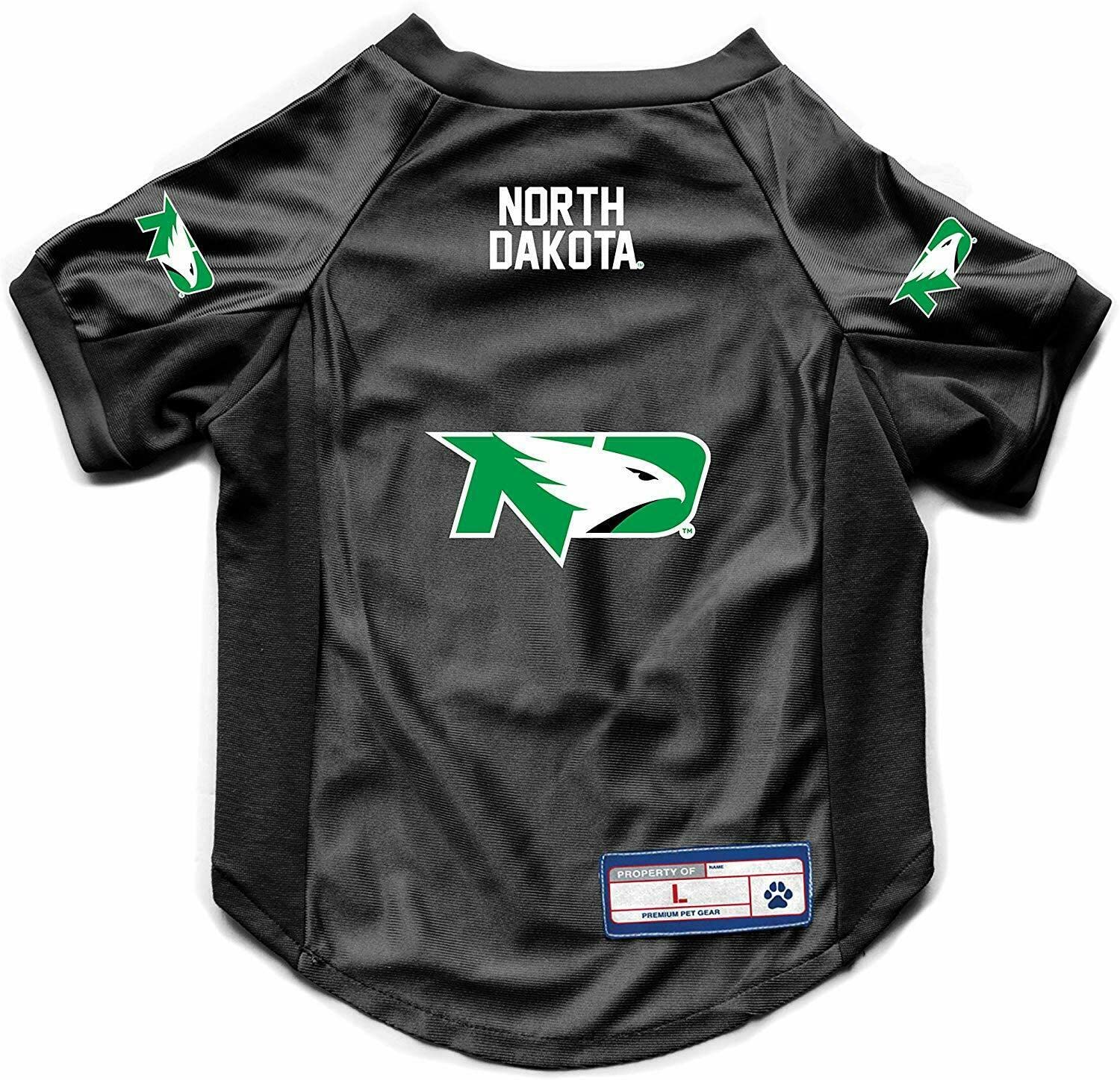 Littlearth Ncaa North Dakota State Bison Stretch Pet Jersey For Large Dogs, Team Color, Big Dog 120156-Ndsu-Big
