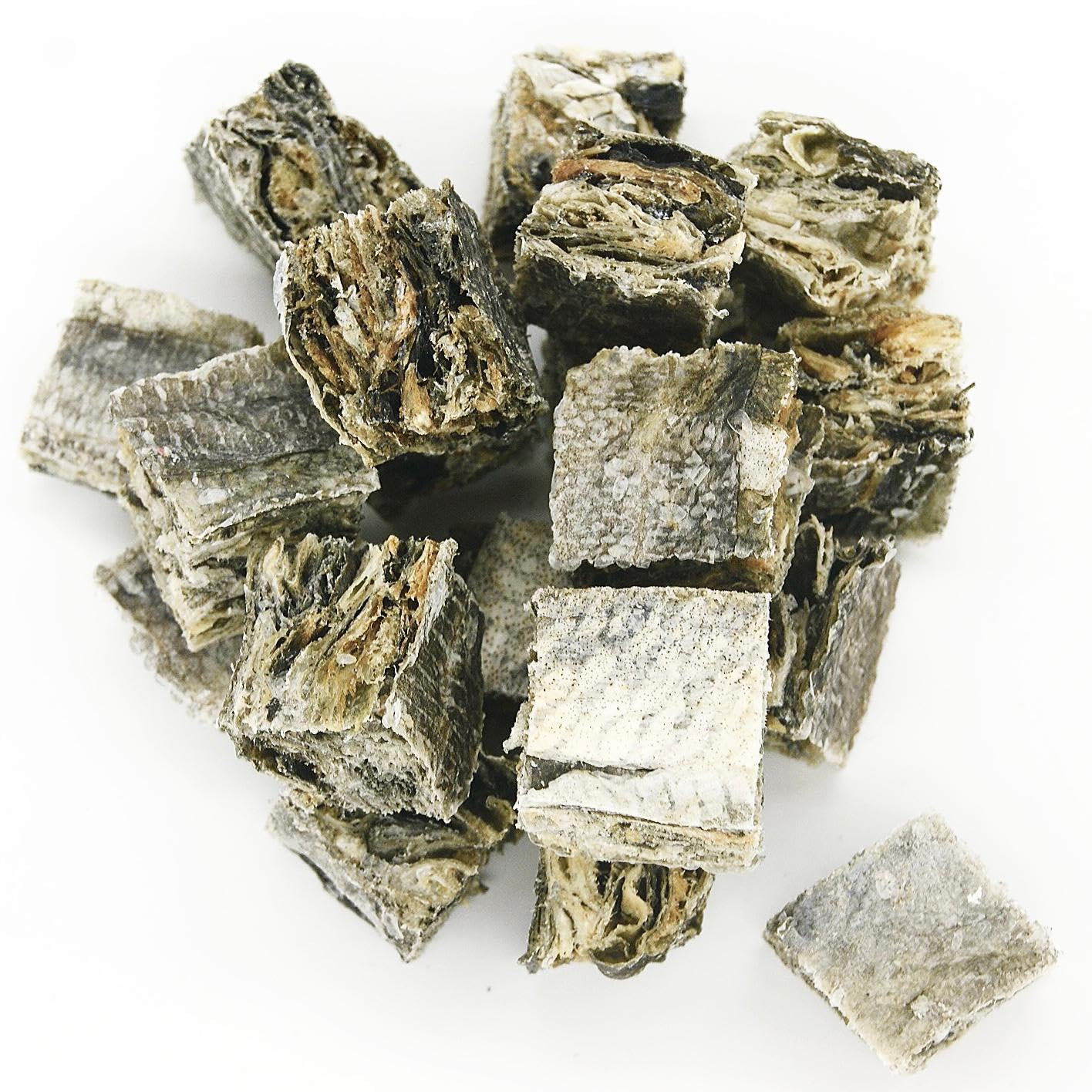 Hubert Pet Premium Cod Skin Crisps - Single Ingredient Natural Dog Treats for All Breeds, No Artificial Anything - 1.5 lbs Bag