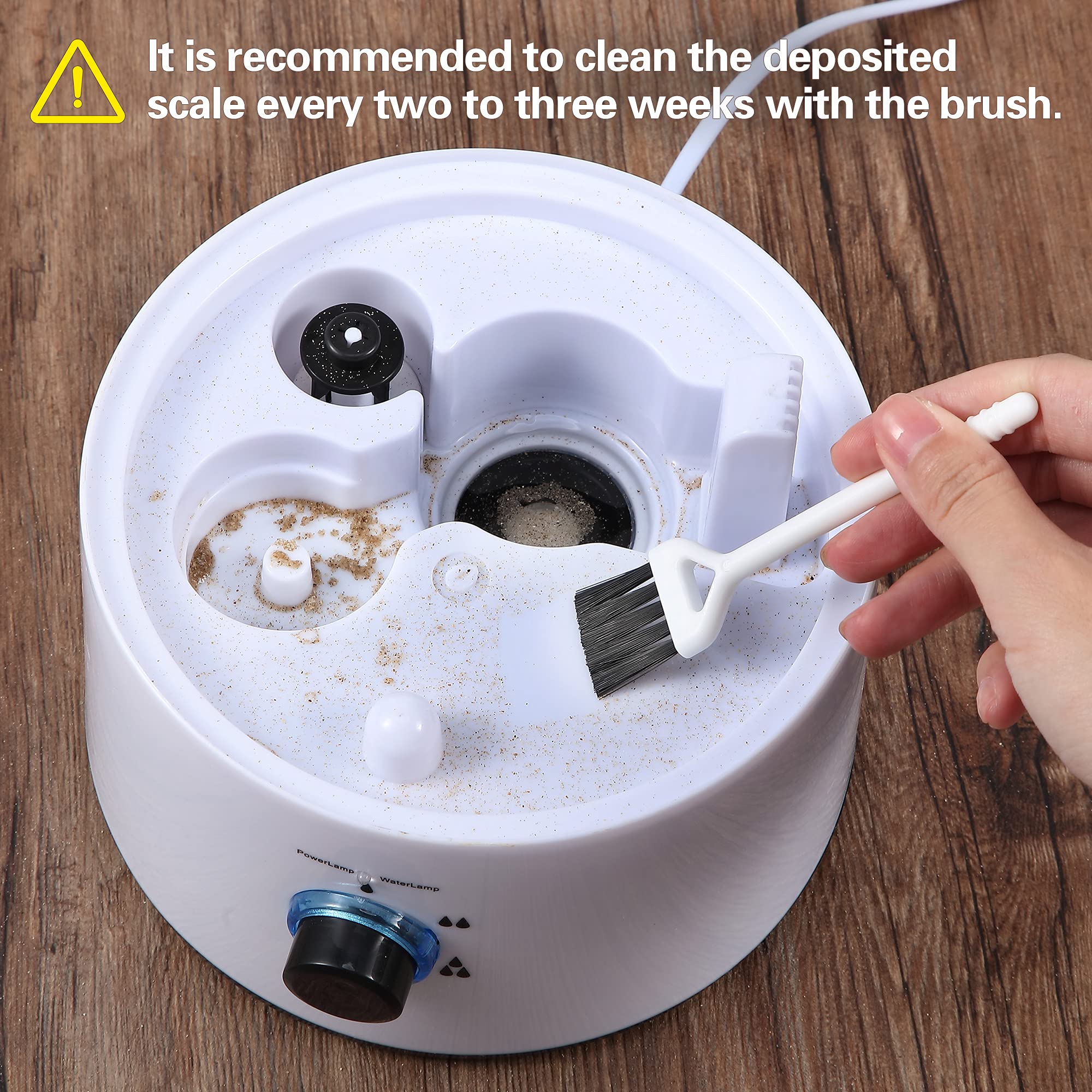 Dreyoo Reptile Humidifier Fogger - 4L Cool Mist Mister for Tortoise, Chameleon & Snake Habitats, Compatible with All Terrariums