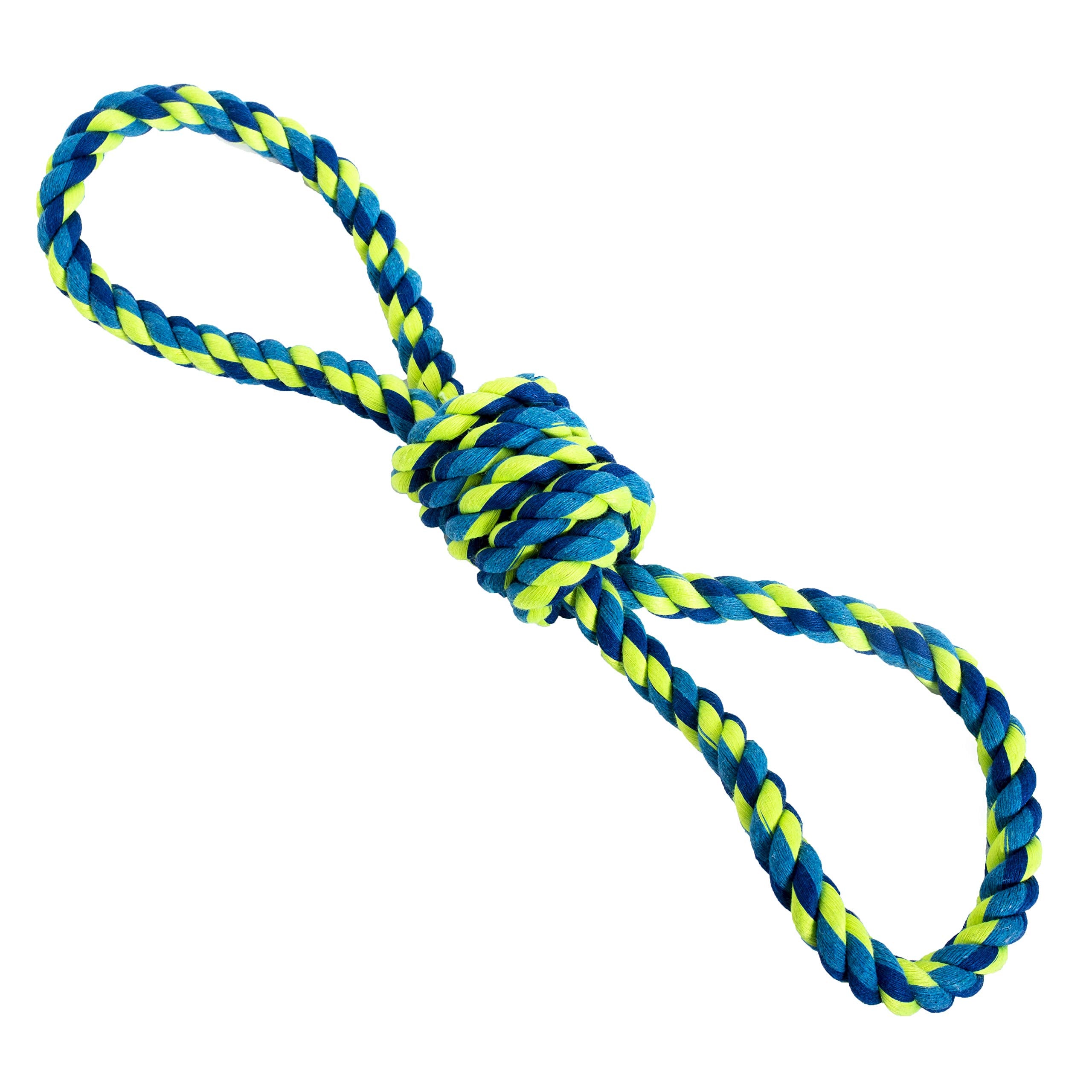 Franklin Pet Supply Co. Dog Rope Toy - 3 Pack of Puppy Rope Toys for Chewing, Tug-of-War, and Fetch - Durable - Non-Toxic Dental