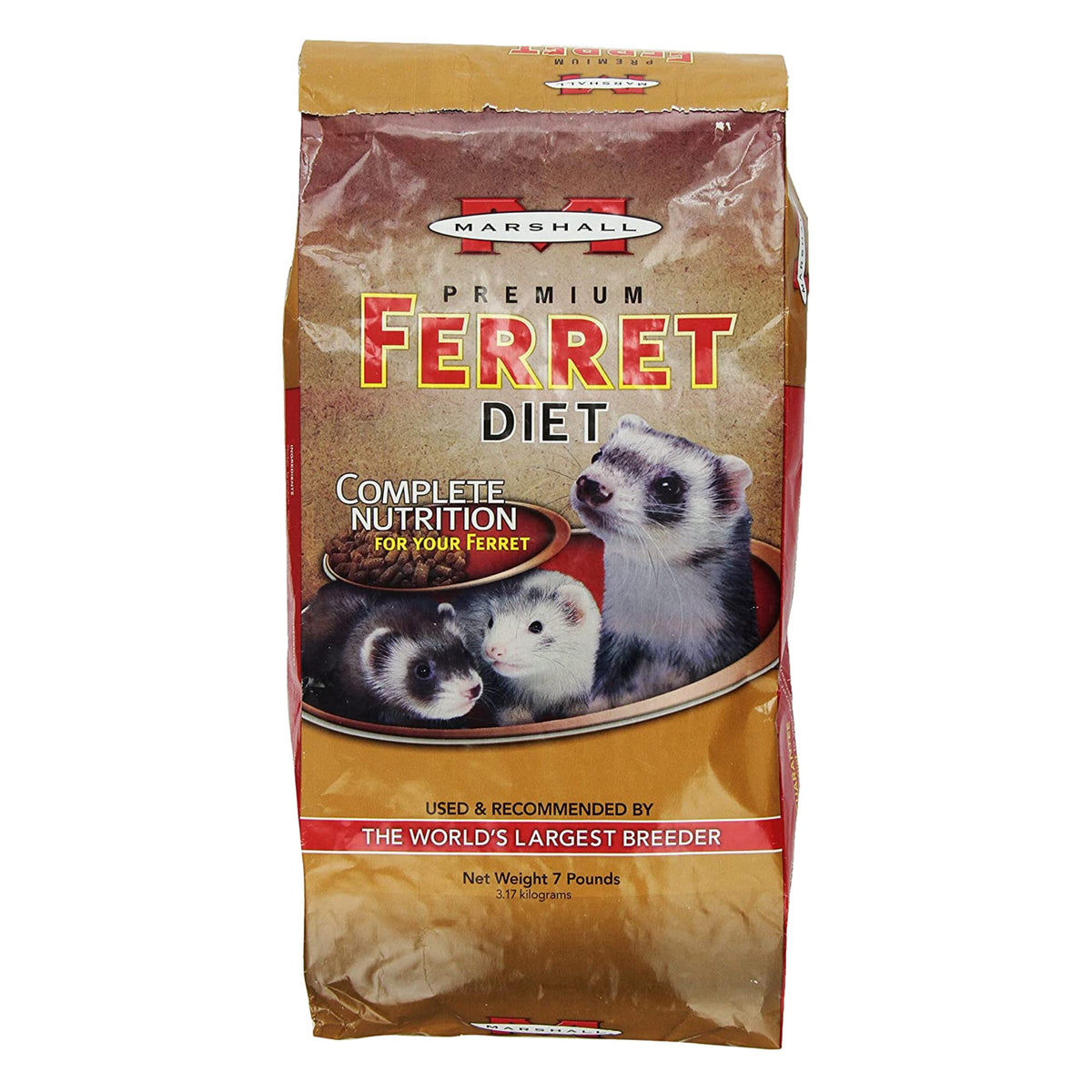 Marshall Premium Ferret Diet, 7-Pound Bag