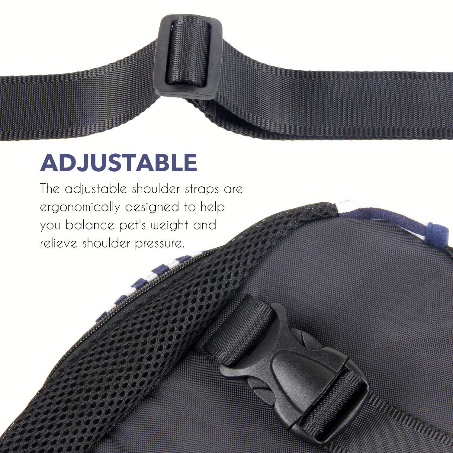 Dog Carrier Comfortable Legs Out Front Pet Carrier Backpack Cat Puppy Tote Holder Bag With Shoulder Strap And Sling For Outdoor