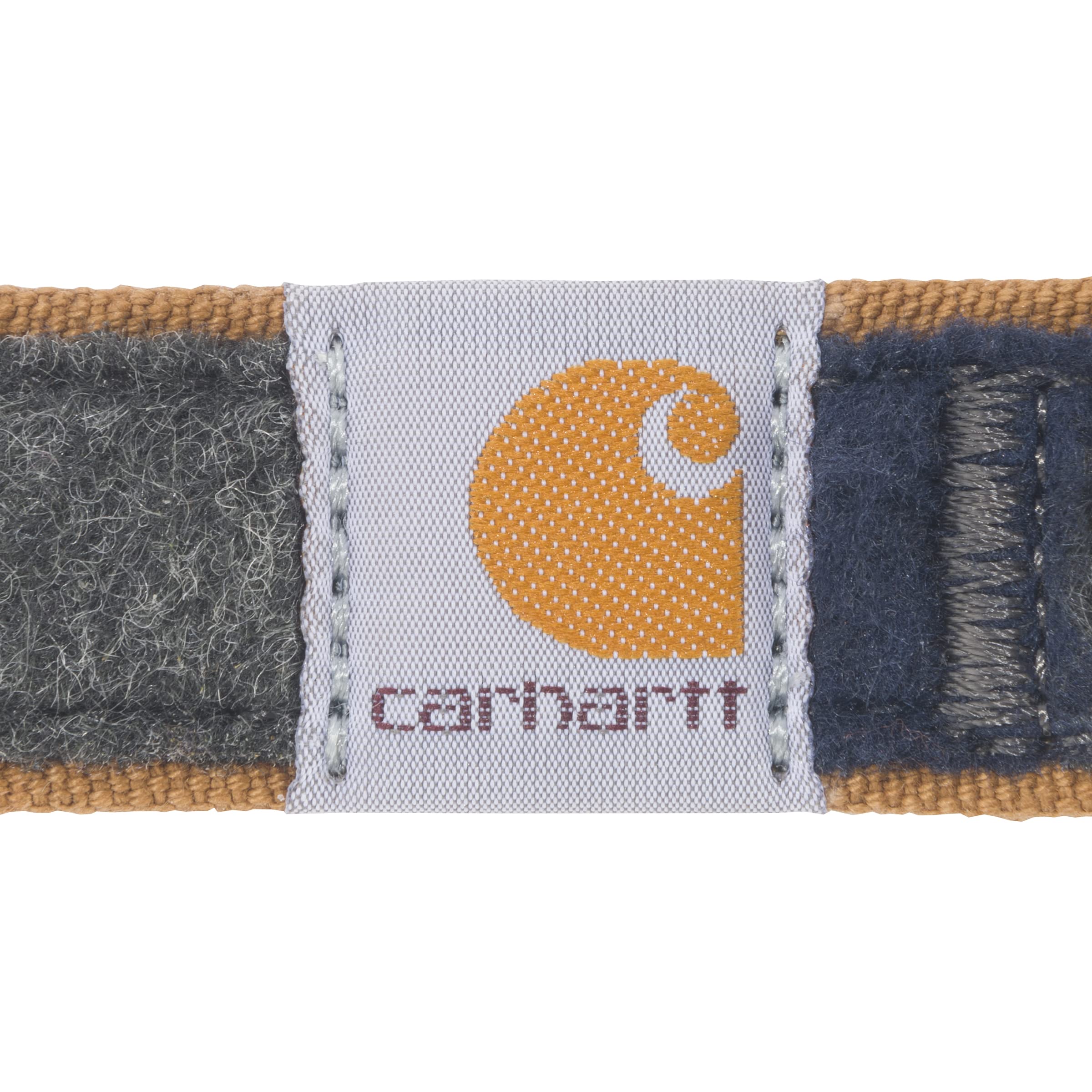 Carhartt Pet Fully Adjustable Webbing Collars For Dogs, Reflective Stitching For Visibility, Blanket Stripe, Large