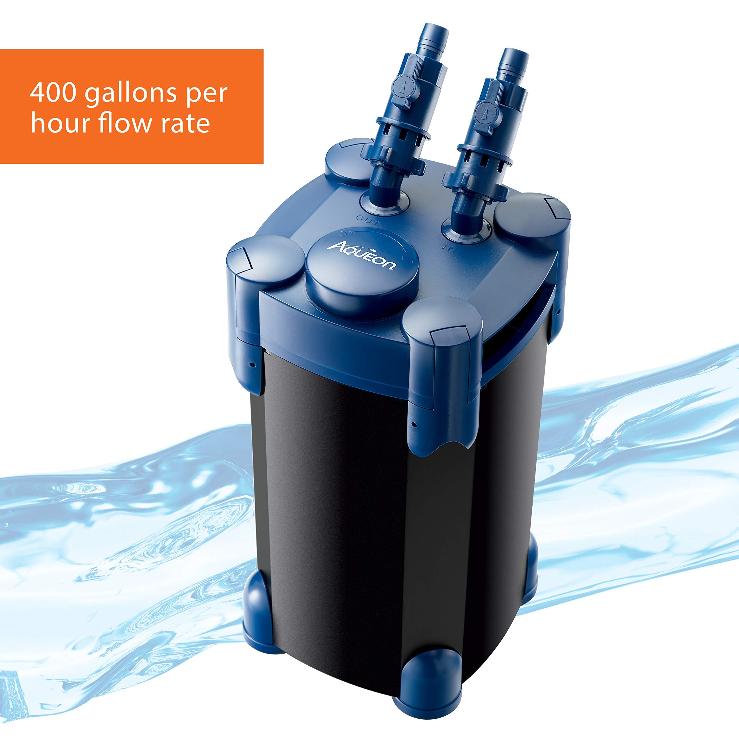 Aqueon QuietFlow Canister Aquarium Filter 100-150 Gallons