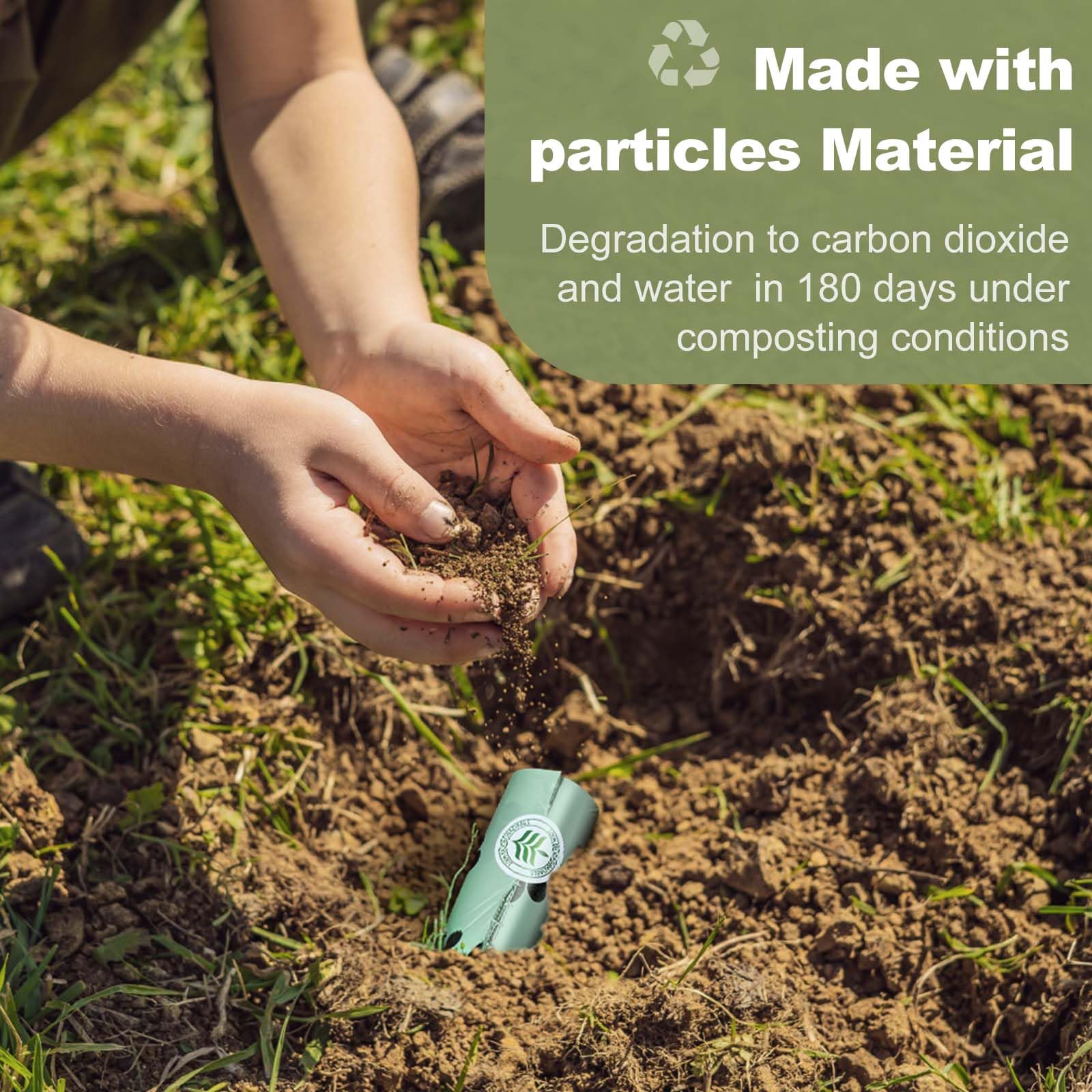 Poop Bags for Dogs, Dog Poop Bag Rolls and Small Trash Bags for Waste Cleanup, Extra Thick Doggie Bags for Pooper Scooper Scente