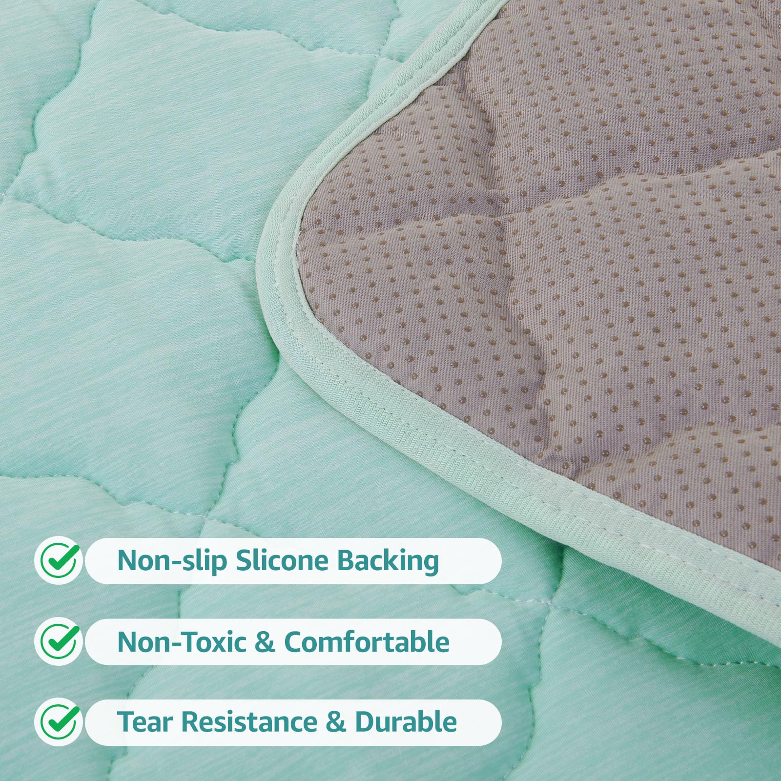 Loobani Dog Cooling Mat For Summer, Cooling Mat For Large Dogs With Anti-Slip Bottom, Washable Dog Cool Pads For Dogs, Cats, Ind