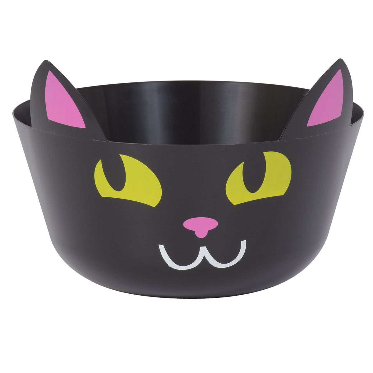 Greenbrier Halloween Black Cat Candy Treat Punch Bowl