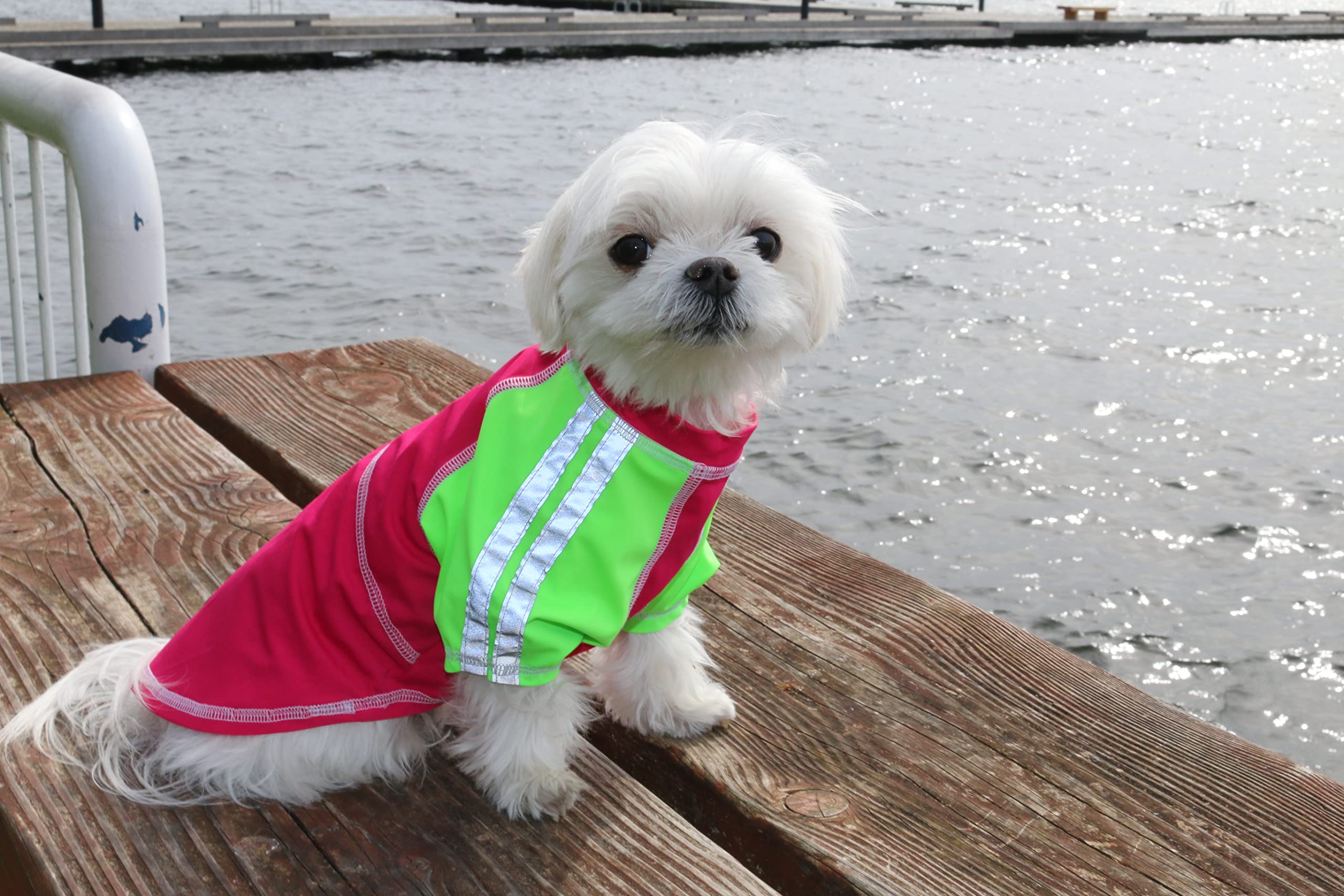 Louie De Coton Cooling Sun Shirt With Upf50+ Sun Protection | Dog Clothes For Small Dogs | Dog Cooling Vest, Dog Shirts For Smal