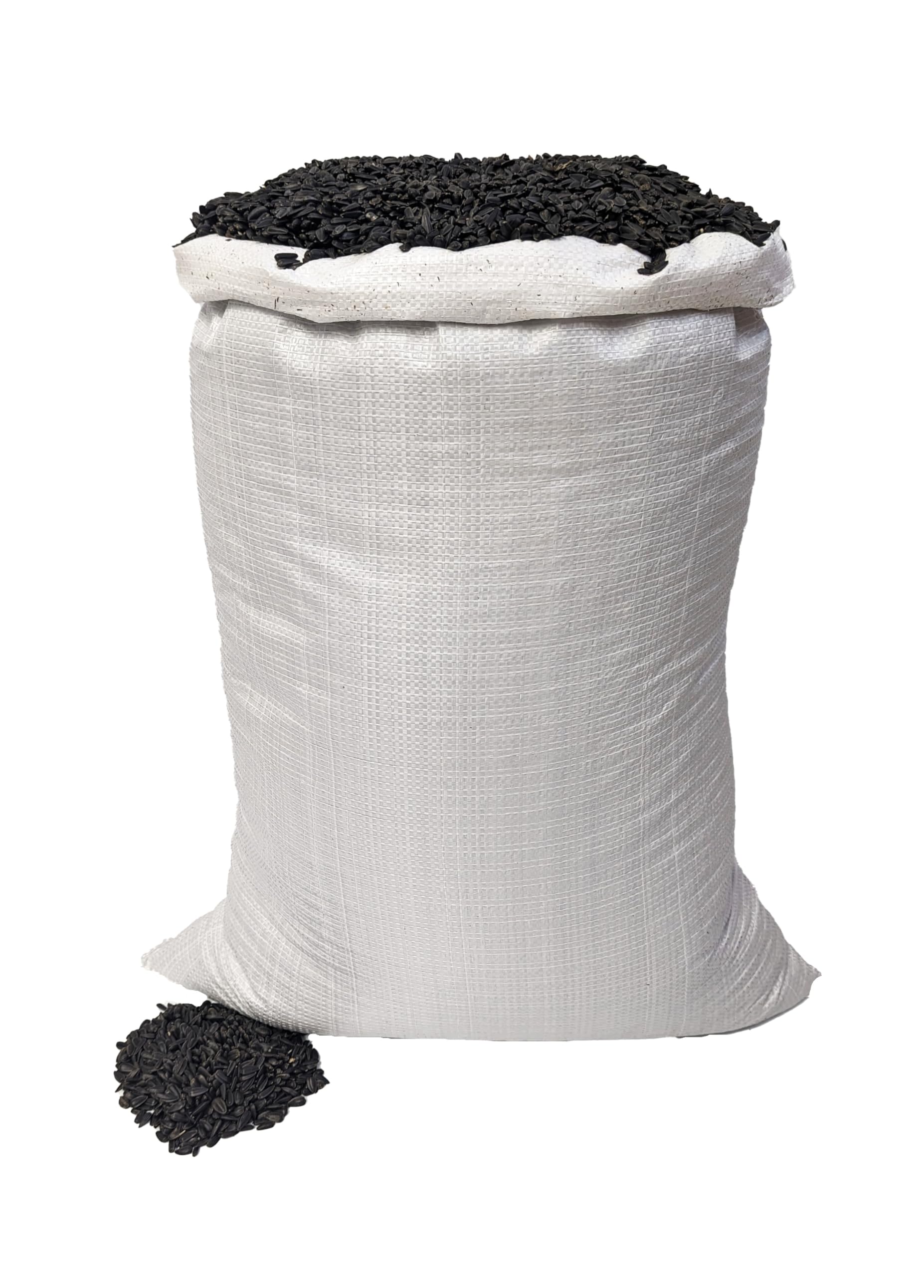 Old Potters Wildlife Black Oil Sunflower Seeds for Birds and Wildlife, Non-GMO & USA Grown on Small Farms (50 lbs)