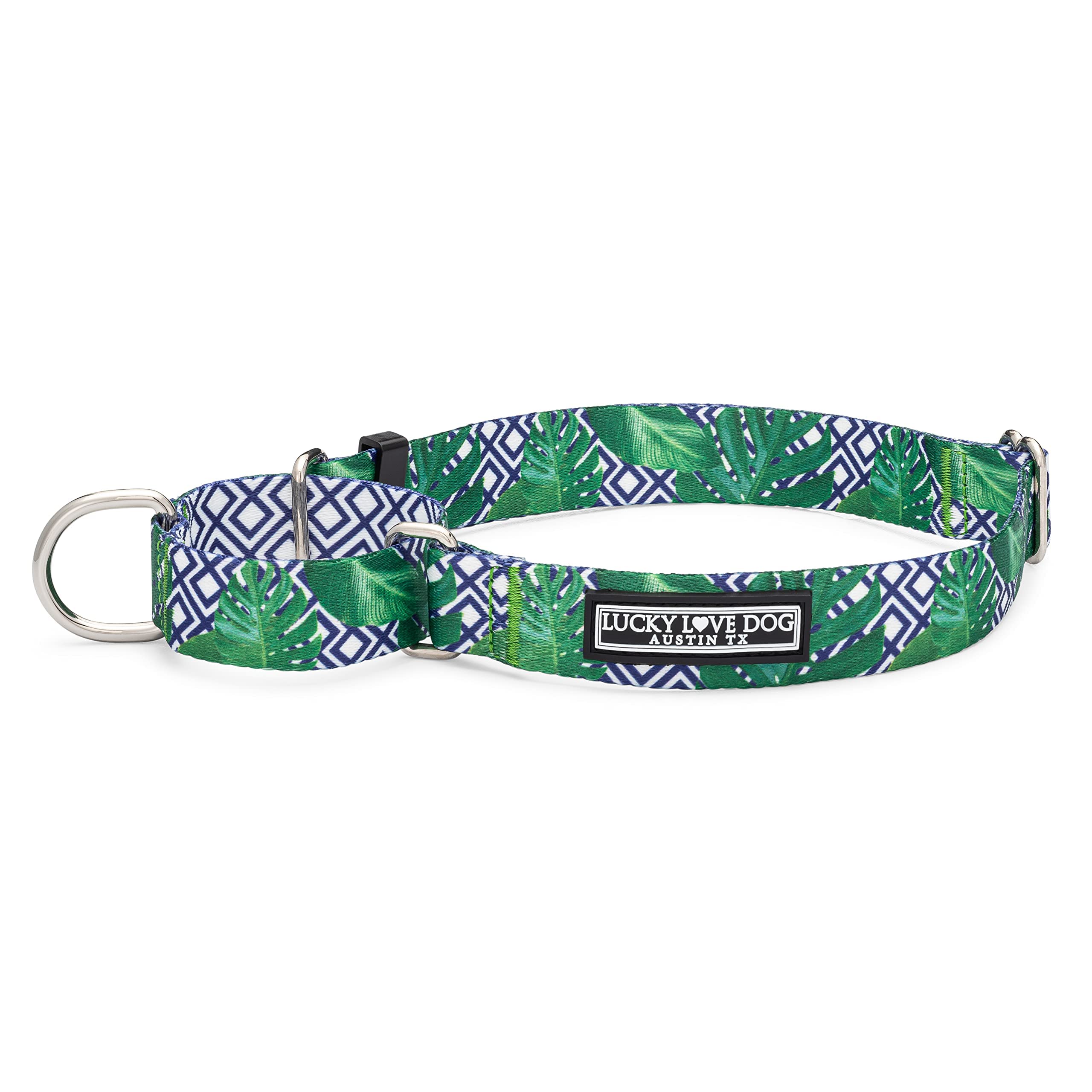 Lucky Love Dog Martingale Collar, Premium No Slip Martingale Collar For Large Boy Dogs, Great For Whippets, Greyhounds, And More