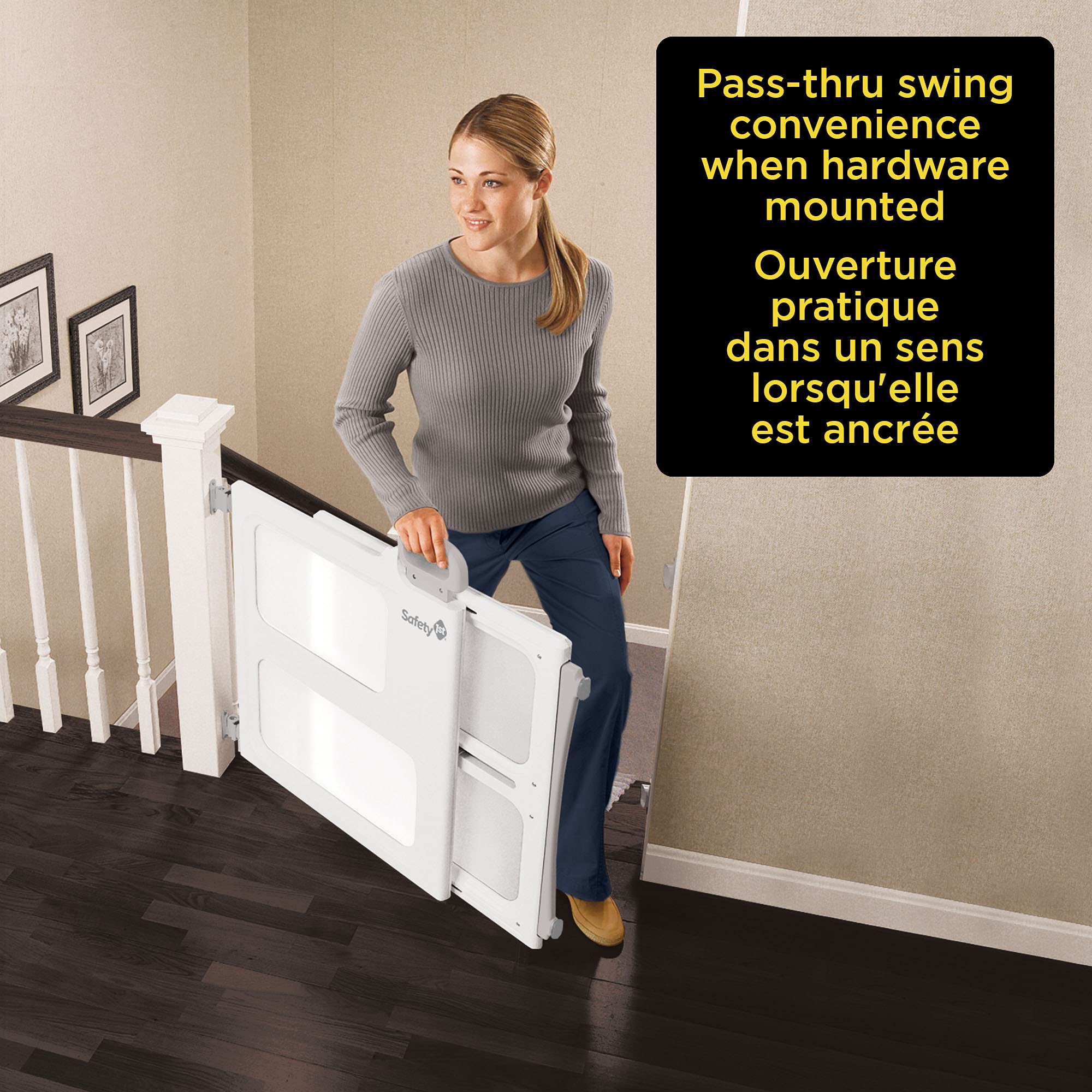 Perfect Fit Safety Gate - White, 28' To 42'
