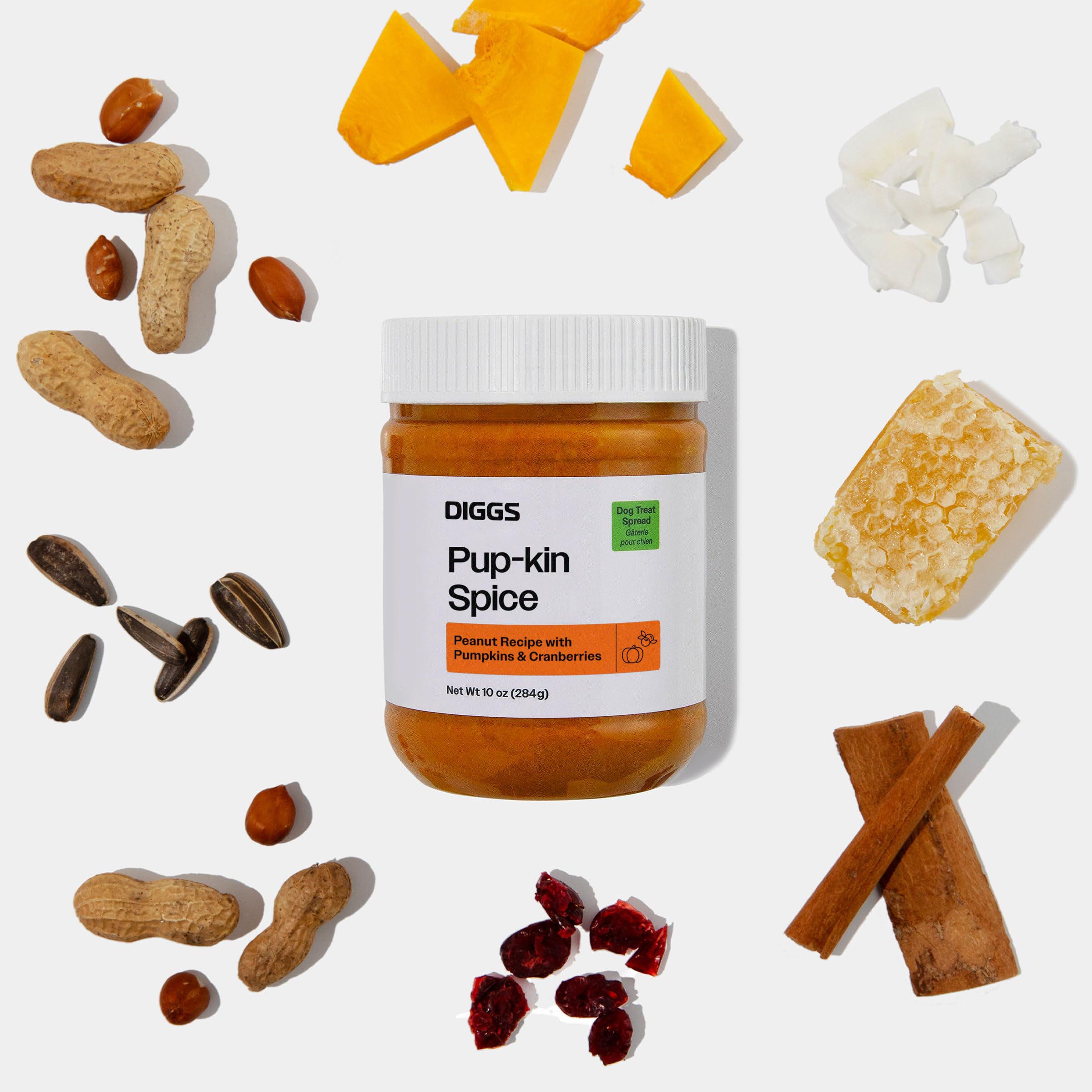 Diggs Spreadable Dog Treat - All Natural Plant Based Treat for Dogs - Ideal Food Topper or Filling for Groov Pet Crate Licking T