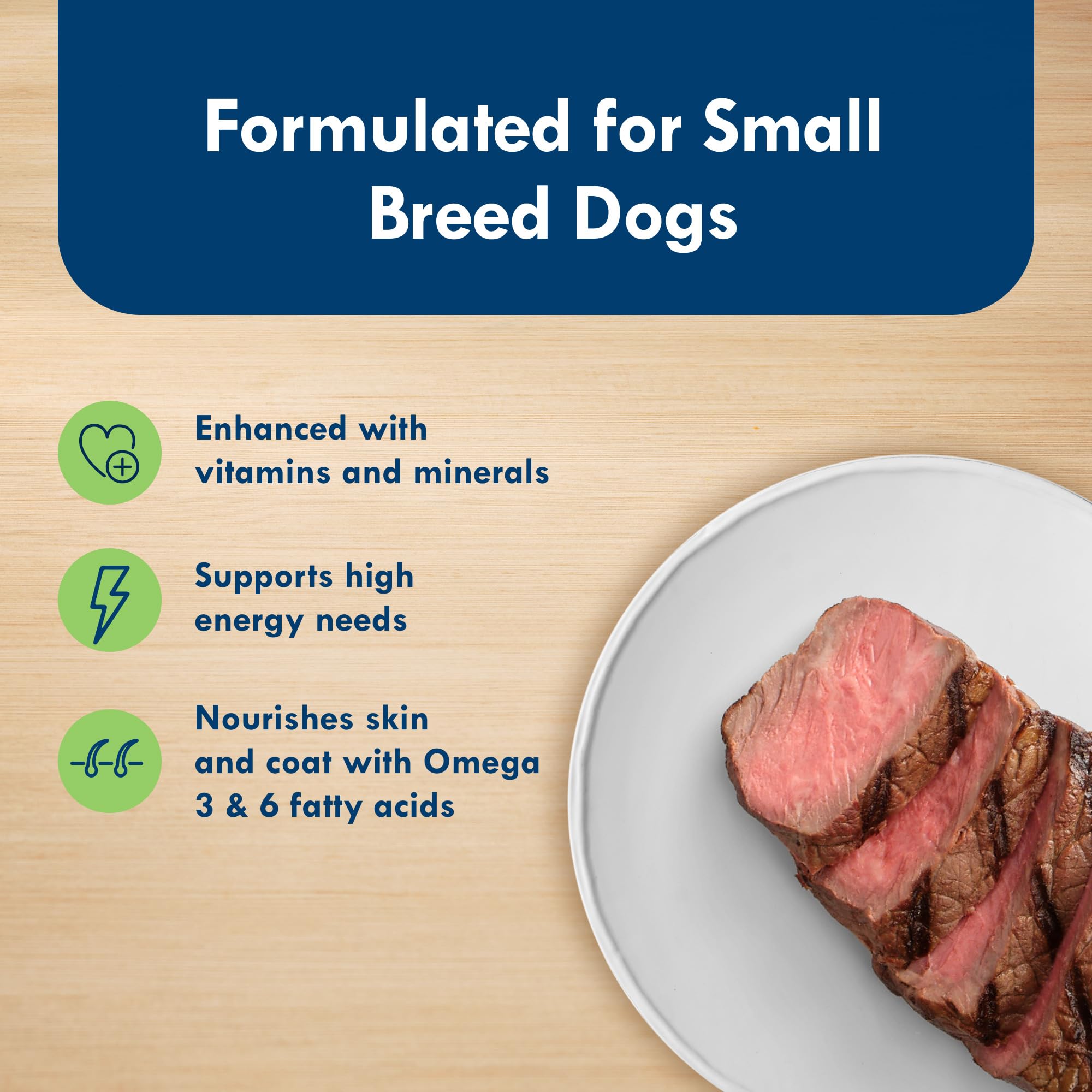 Blue Buffalo Delights Natural Adult Small Breed Wet Dog Food, Variety Pack, Made with Natural Ingredients, Filet Mignon & New Yo