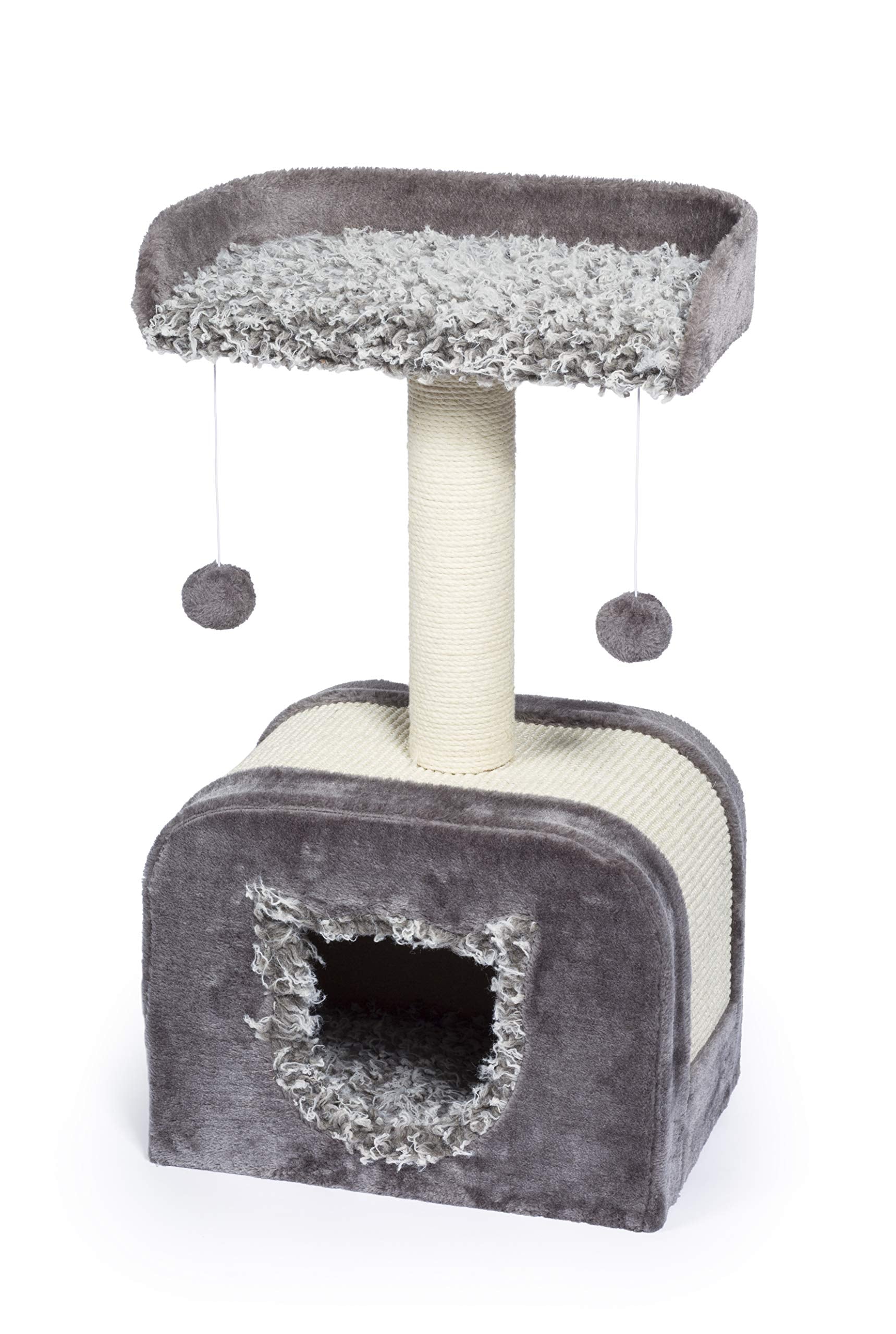 Prevue Pet Products Kitty Power Paws Shag Hideaway 7304