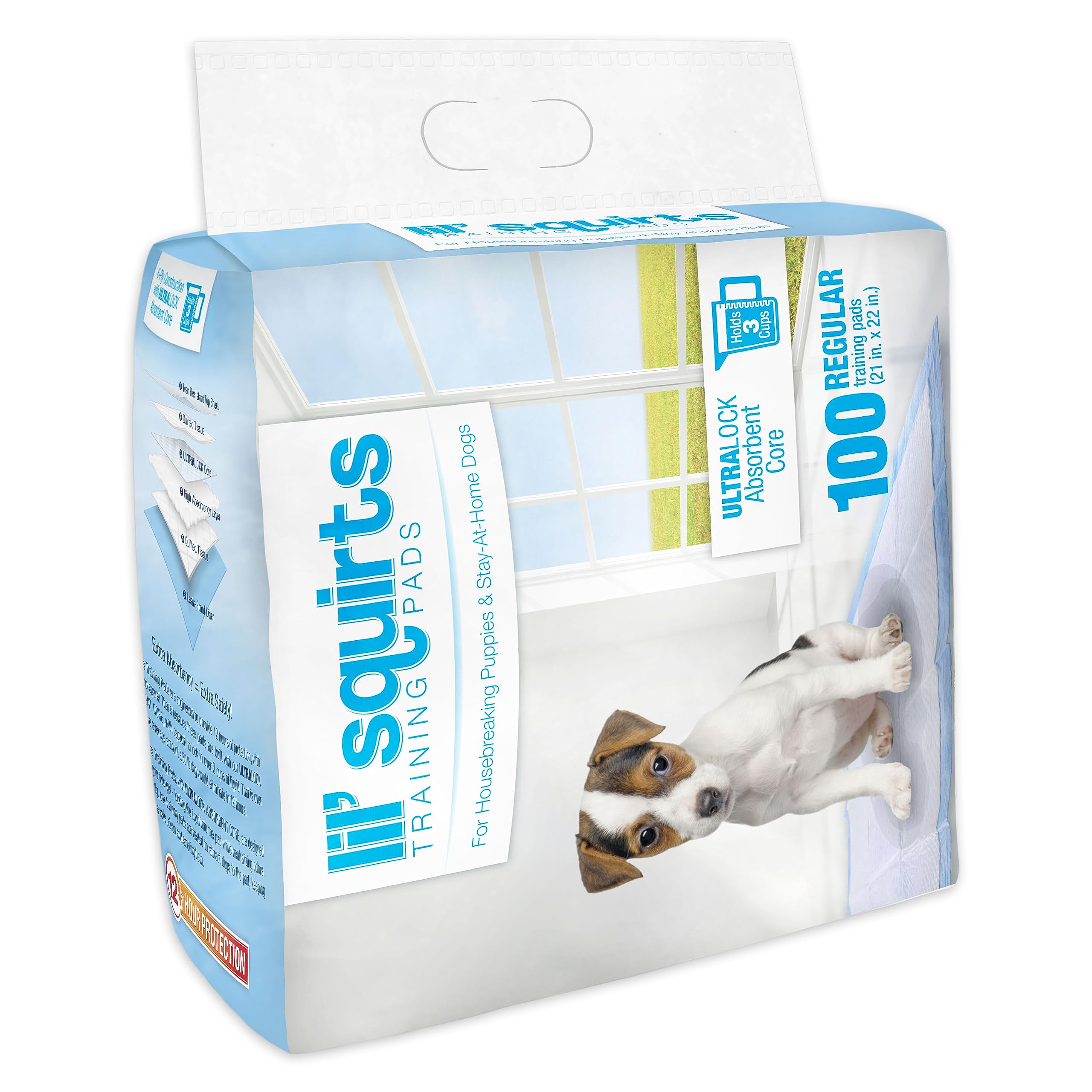 Ruffin It Lil Squirts Puppy Training Pads 100 Pk.