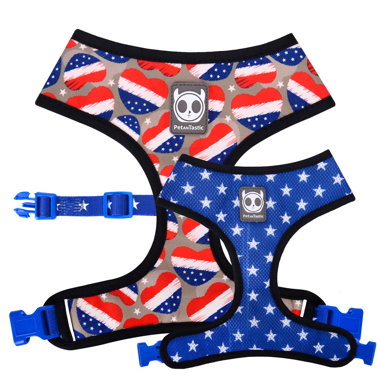 Super Comfort Small Duo Reversible Mesh Dog Harness - Petantastic Durable Soft & Heavy Duty With Various Fashionable Design, Comfort Dog Harness For Girls, Boys, Puppy, Adults