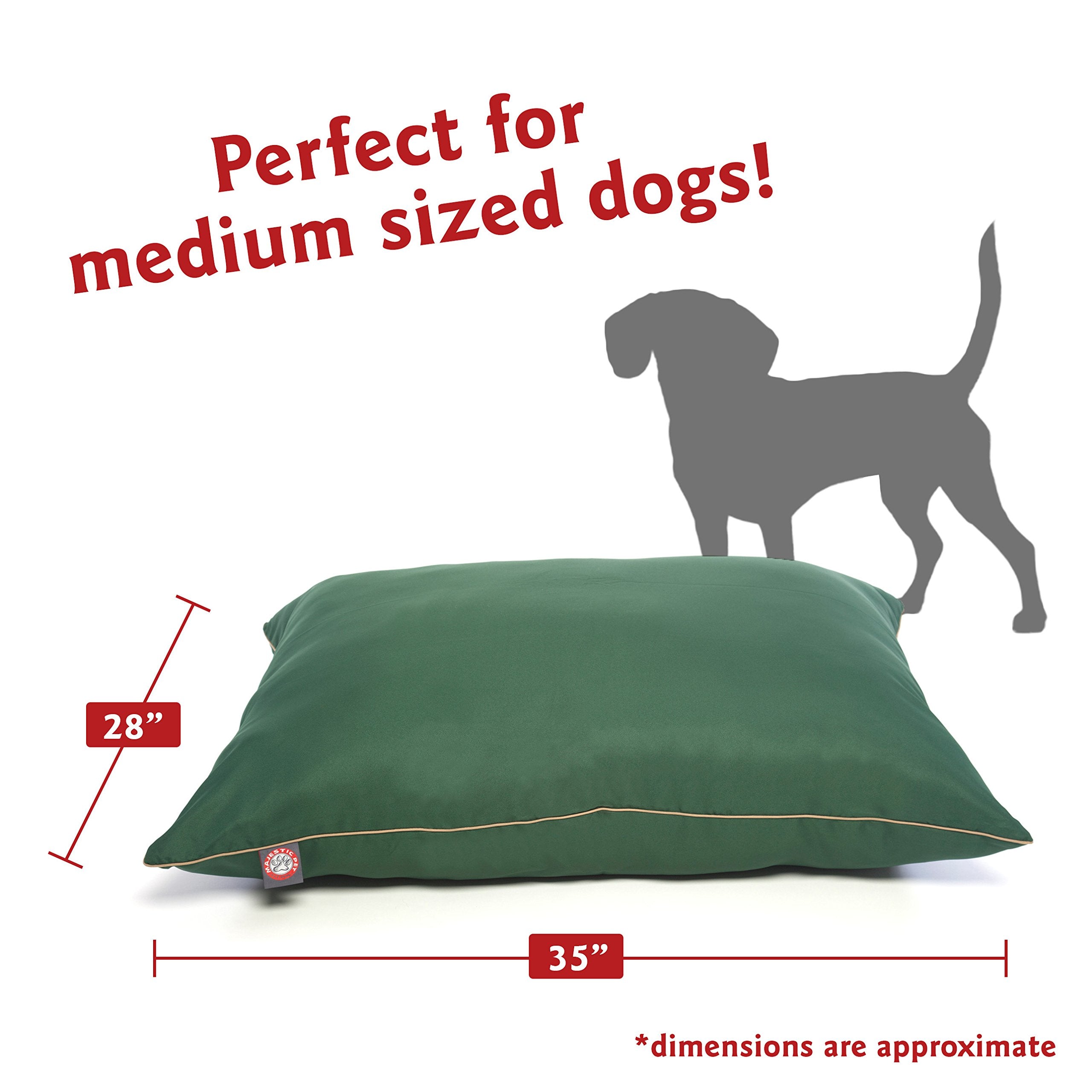 28X35 Green Super Value Pet Dog Bed By Majestic Pet Products Medium