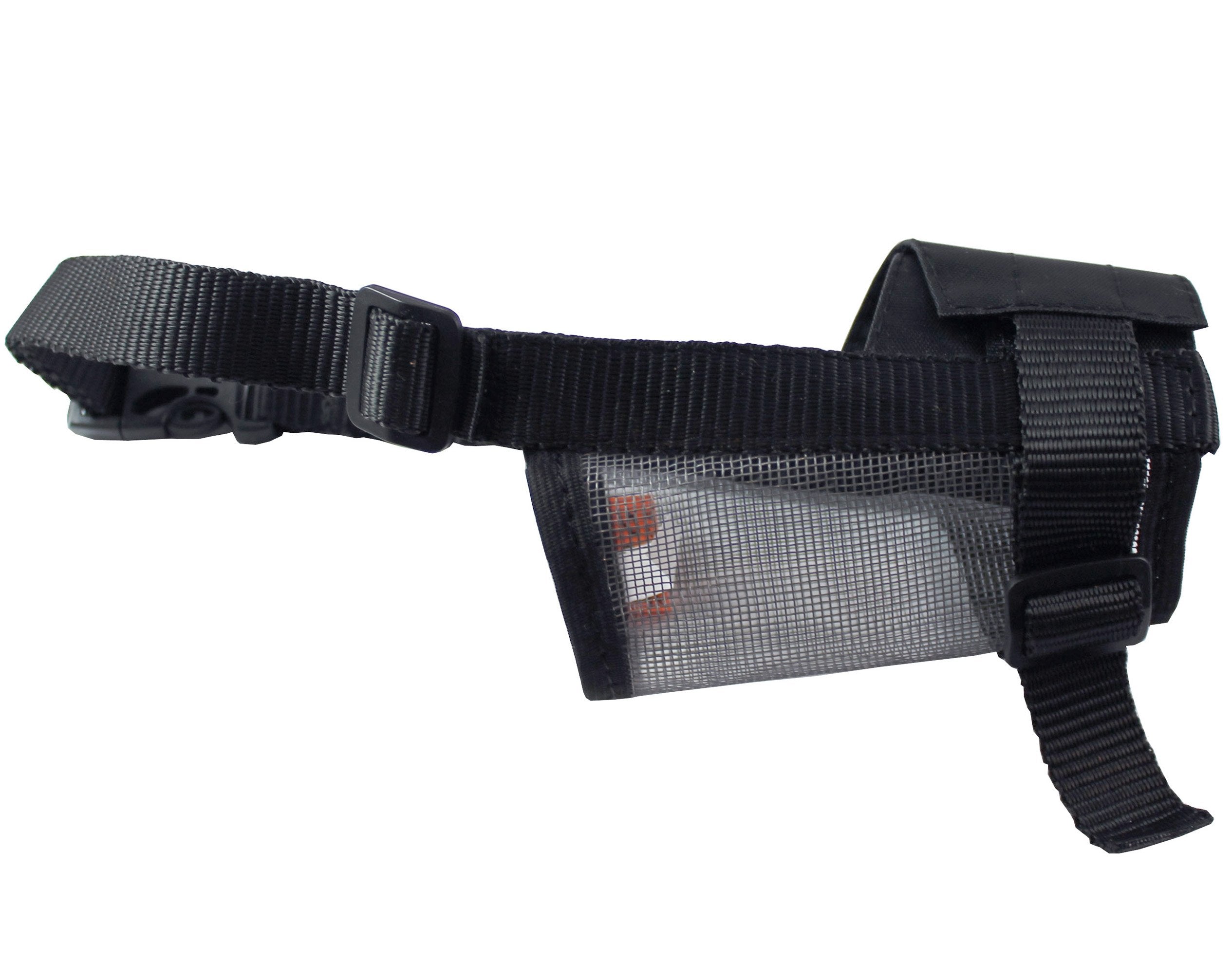 Adjustable Nylon Dog Grooming Muzzle (Large: 10'-13.5' Snout)