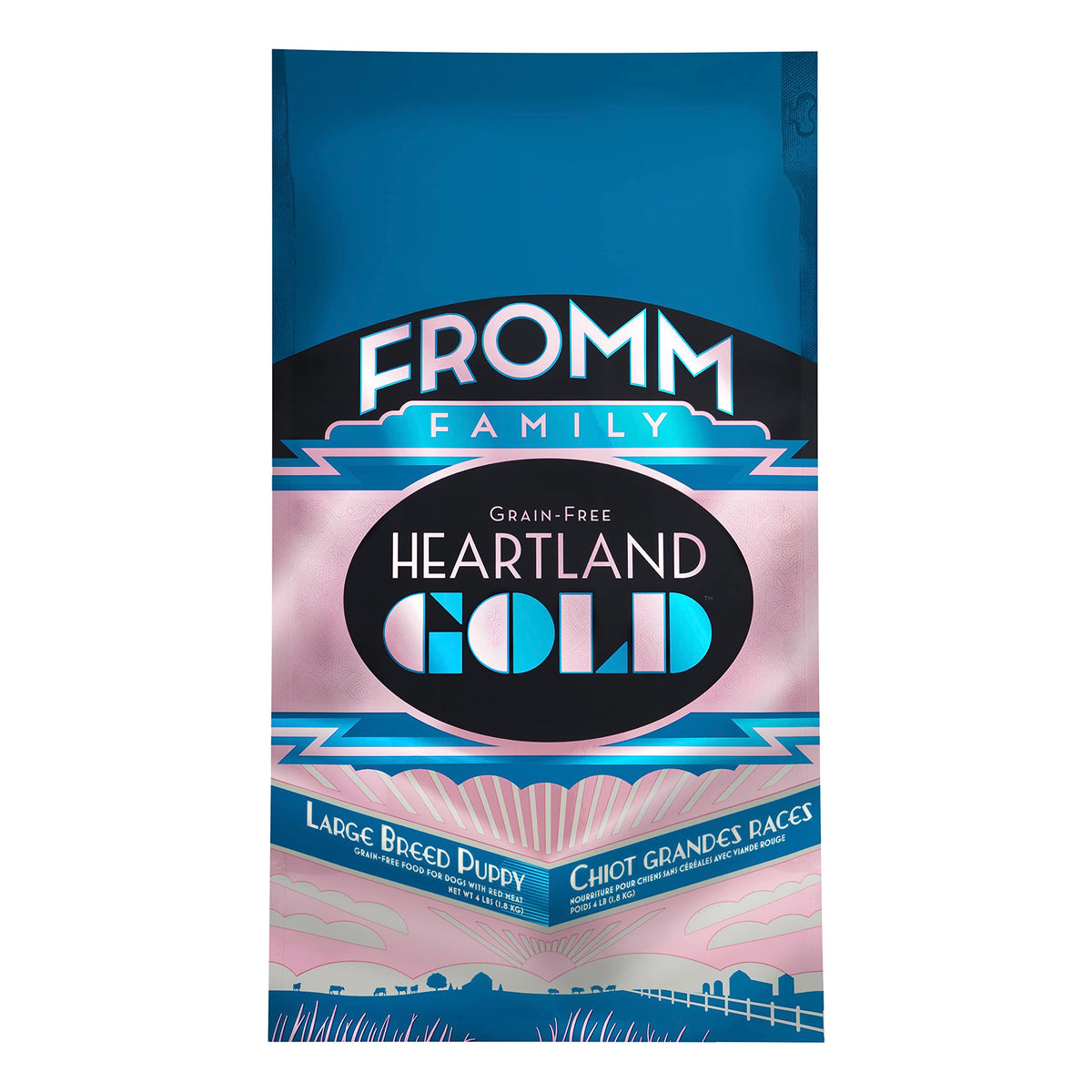 Fromm Heartland Gold Large Breed Puppy Dry Dog Food - Dry Puppy Food For Large & Giant Breeds - Beef Recipe - 4 Lb