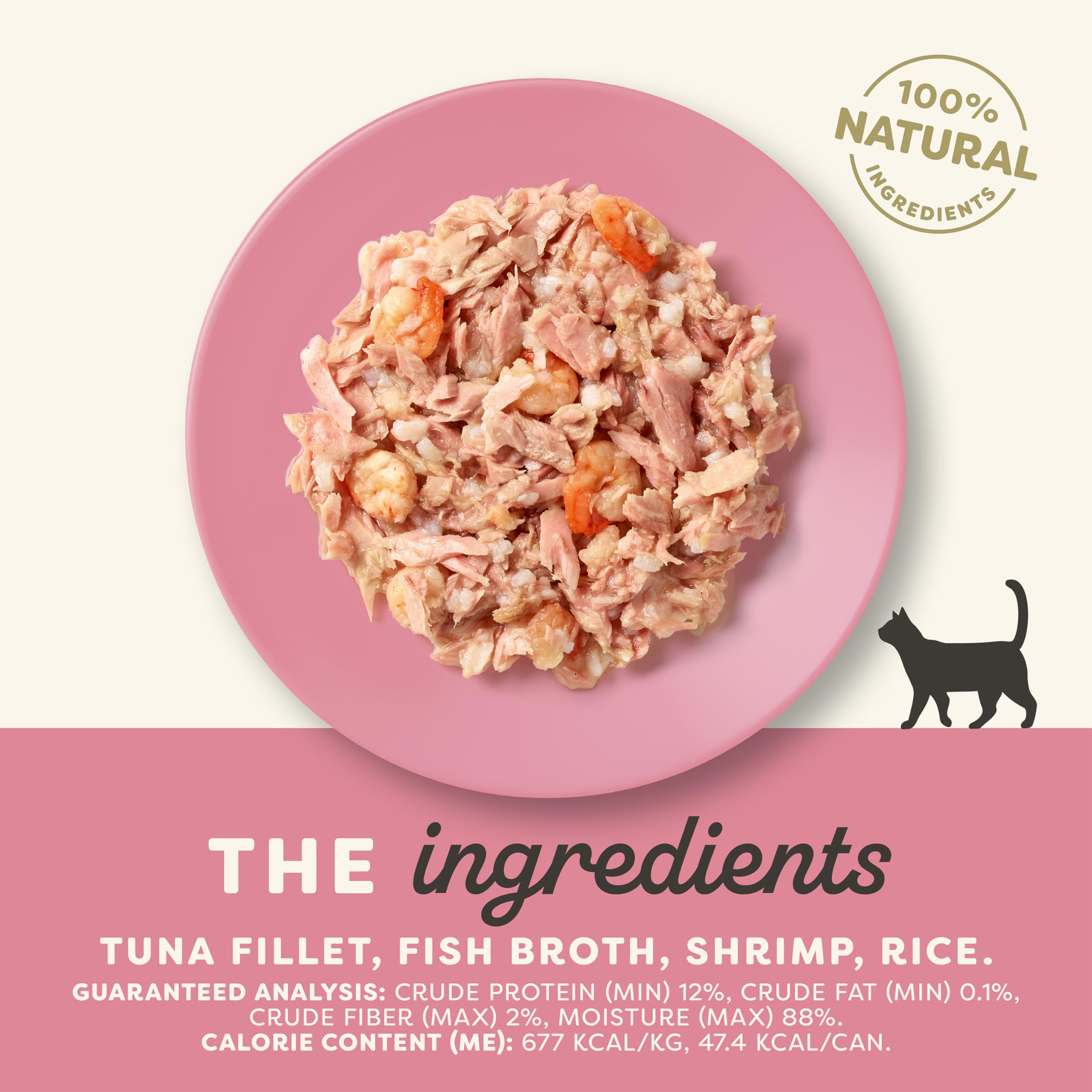 Applaws Natural Wet Cat Food in Broth, Limited Ingredient Canned Wet Cat Food, No Additives, Made with Natural Ingredients, Tuna