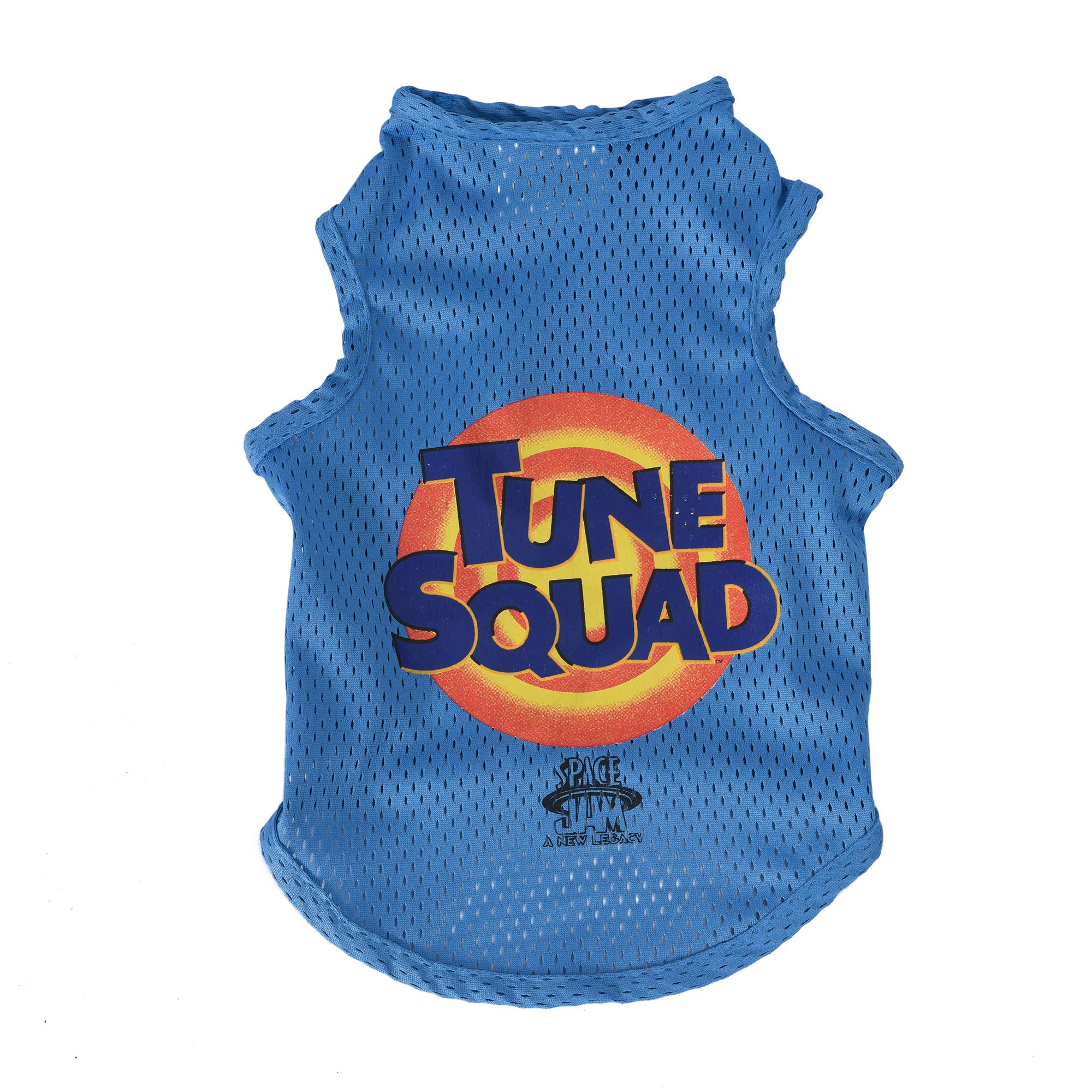 LOONEY TUNES Space Jam 2 Tune Squad Dog Tank Top, Small Dog Shirt | Space Jam Jersey, Mesh Blue Dog Shirt for Small Dogs from Sp