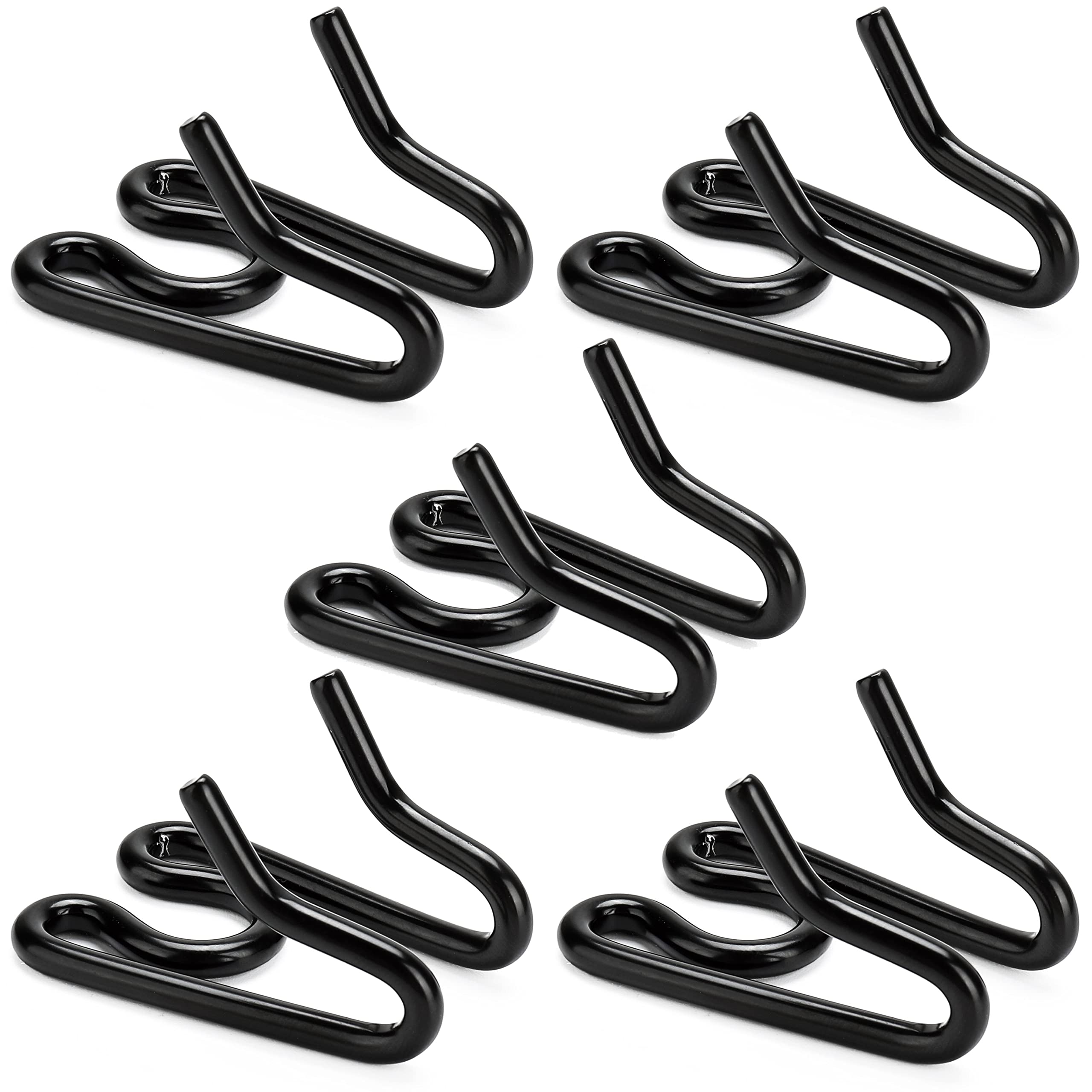 (5 Pack) Stainless Steel Prong Collar Links Designed for H. Sprenger 3.0/3.2mm CollarExtra Links, Black