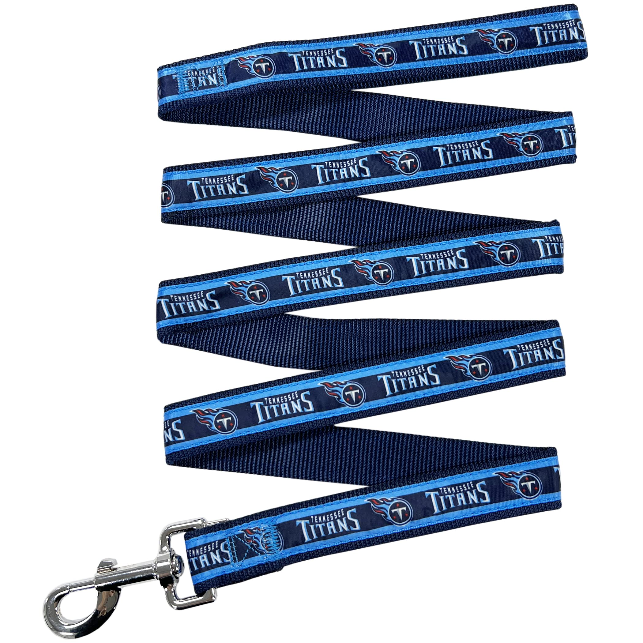 Nfl Pet Tennessee Titans Dog Leash, Medium Football Team Leash For Dogs & Cats - Shiny & Colorful, Licensed By The Nfl