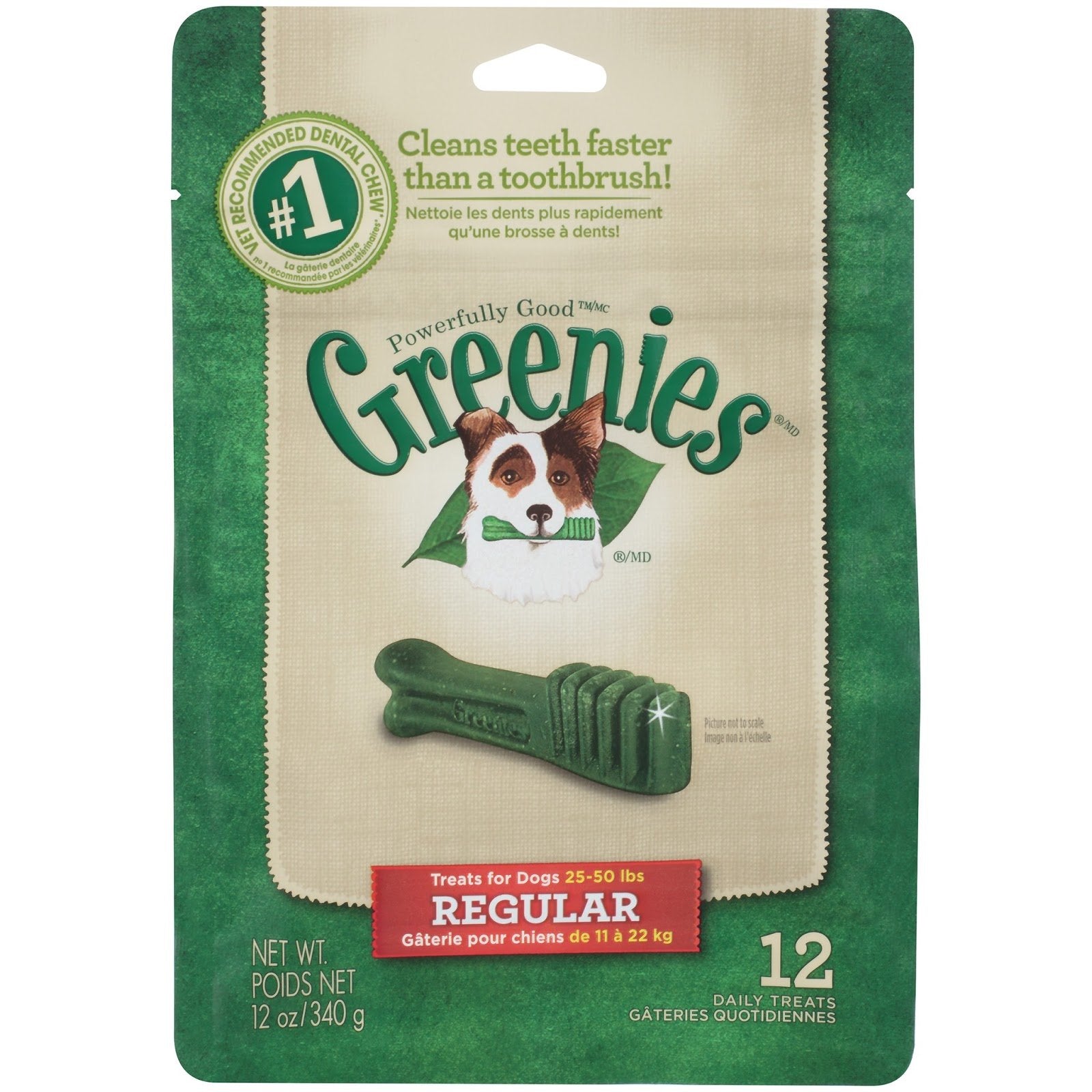 Greenies Dental Treat For Dogs Regular Size